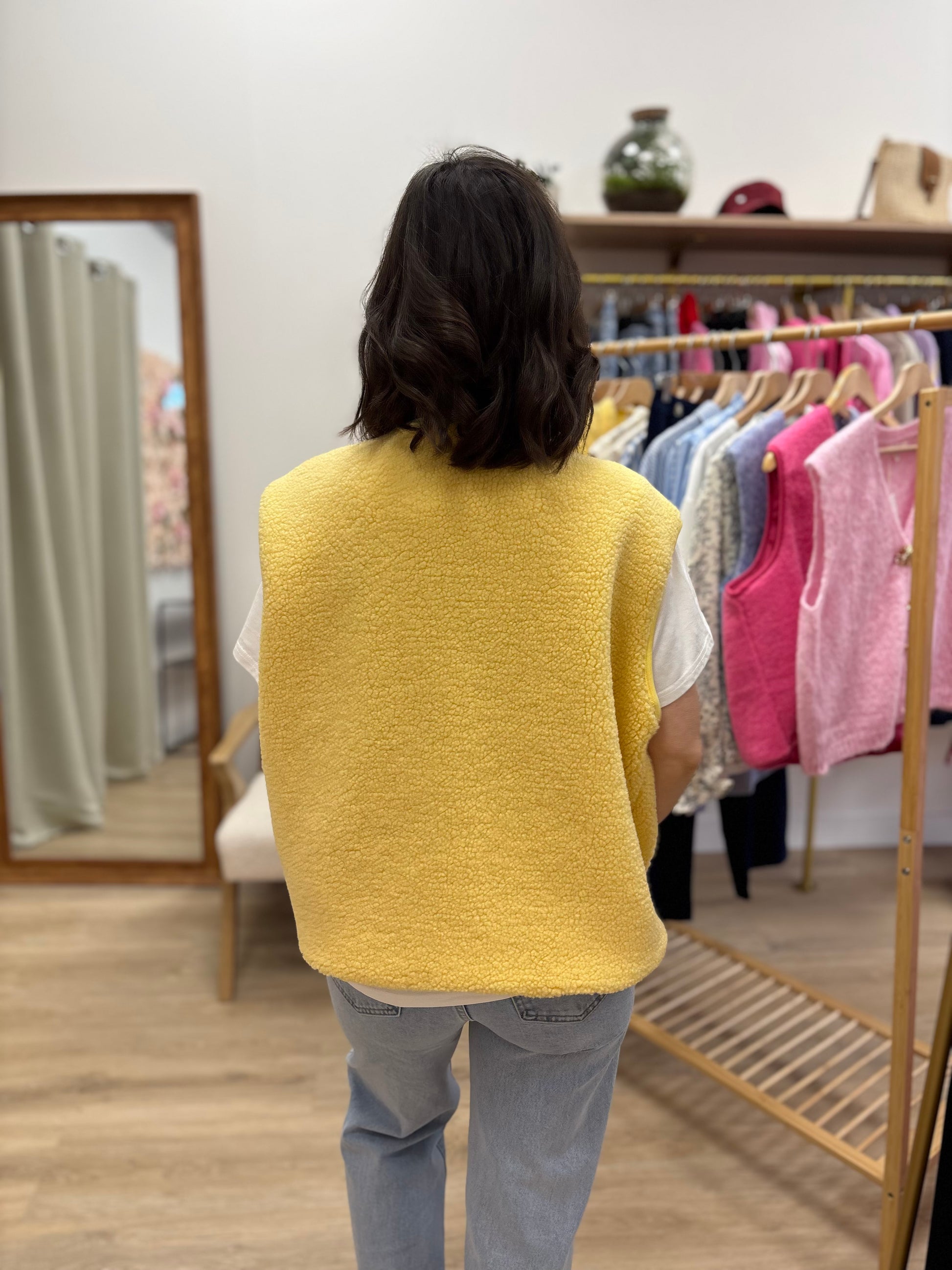 Gilet Margot jaune