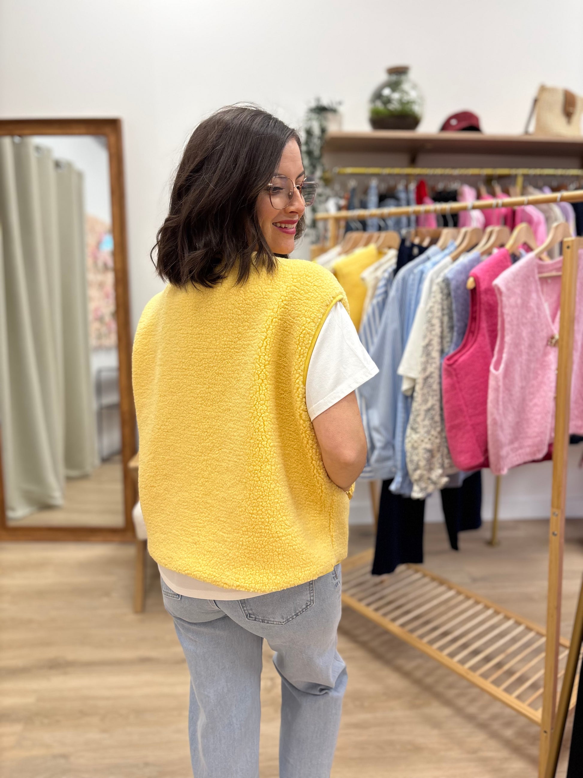 Gilet Margot jaune