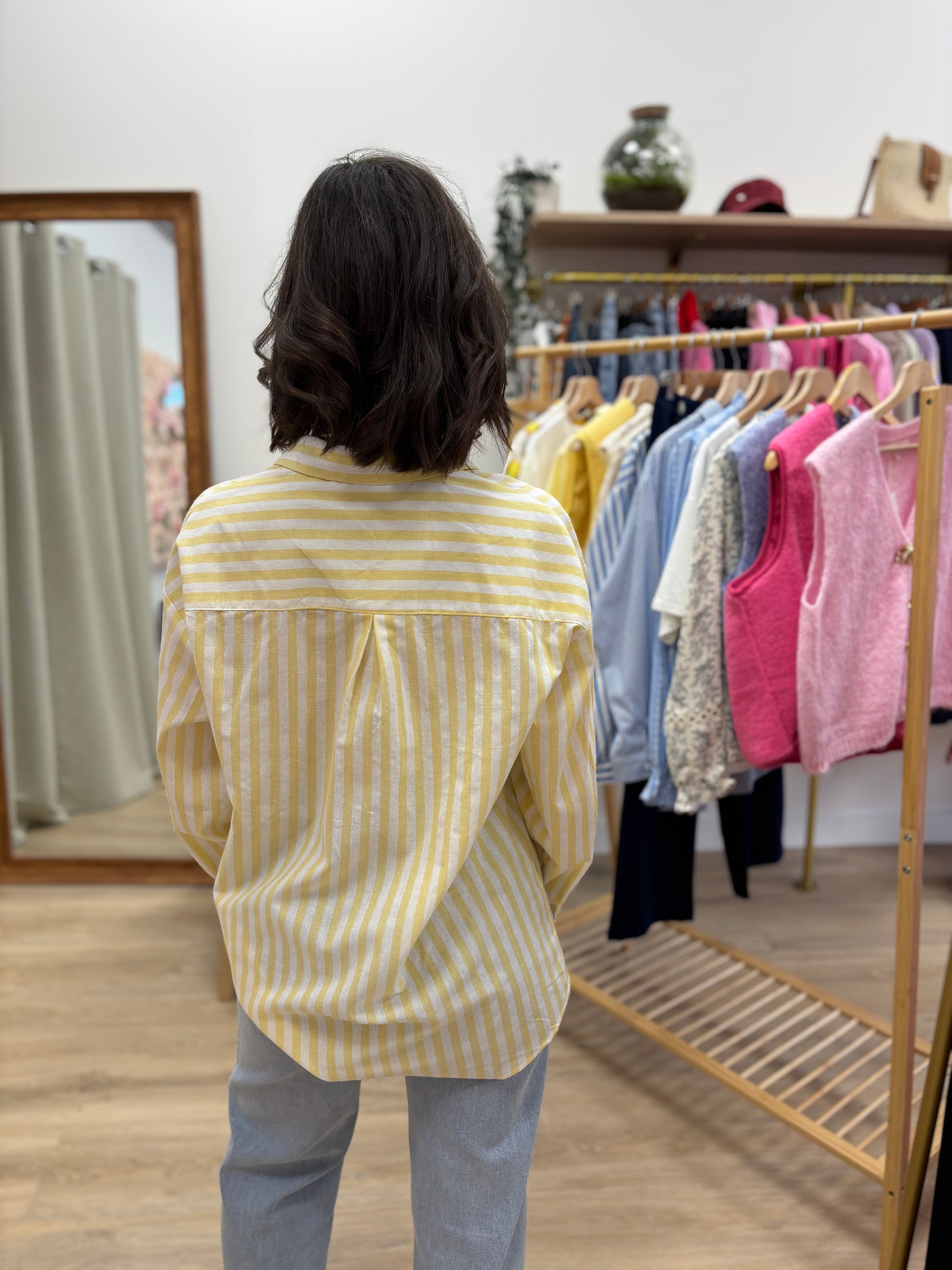 Chemise Dolly jaune