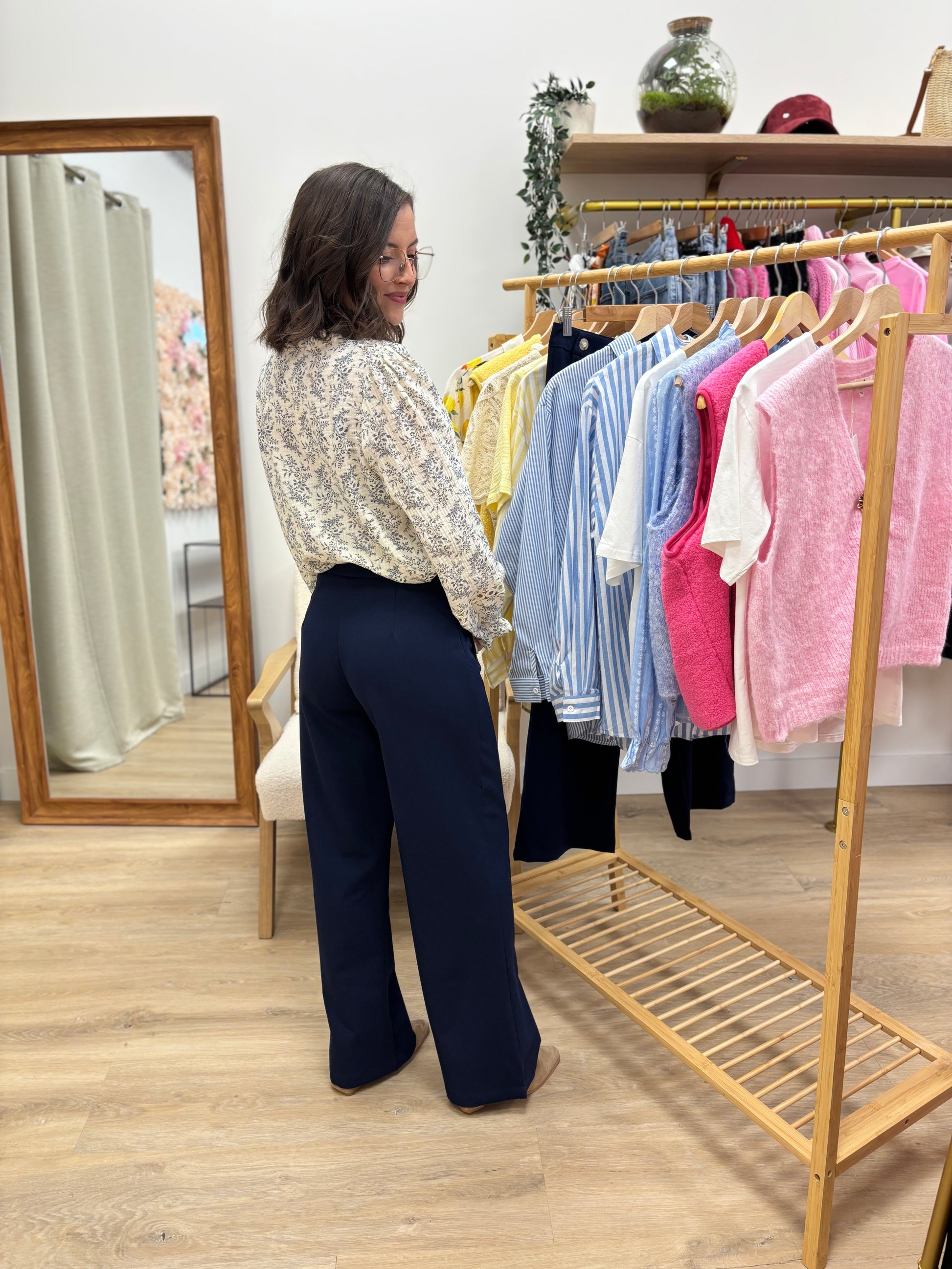Pantalon Jérôme marine