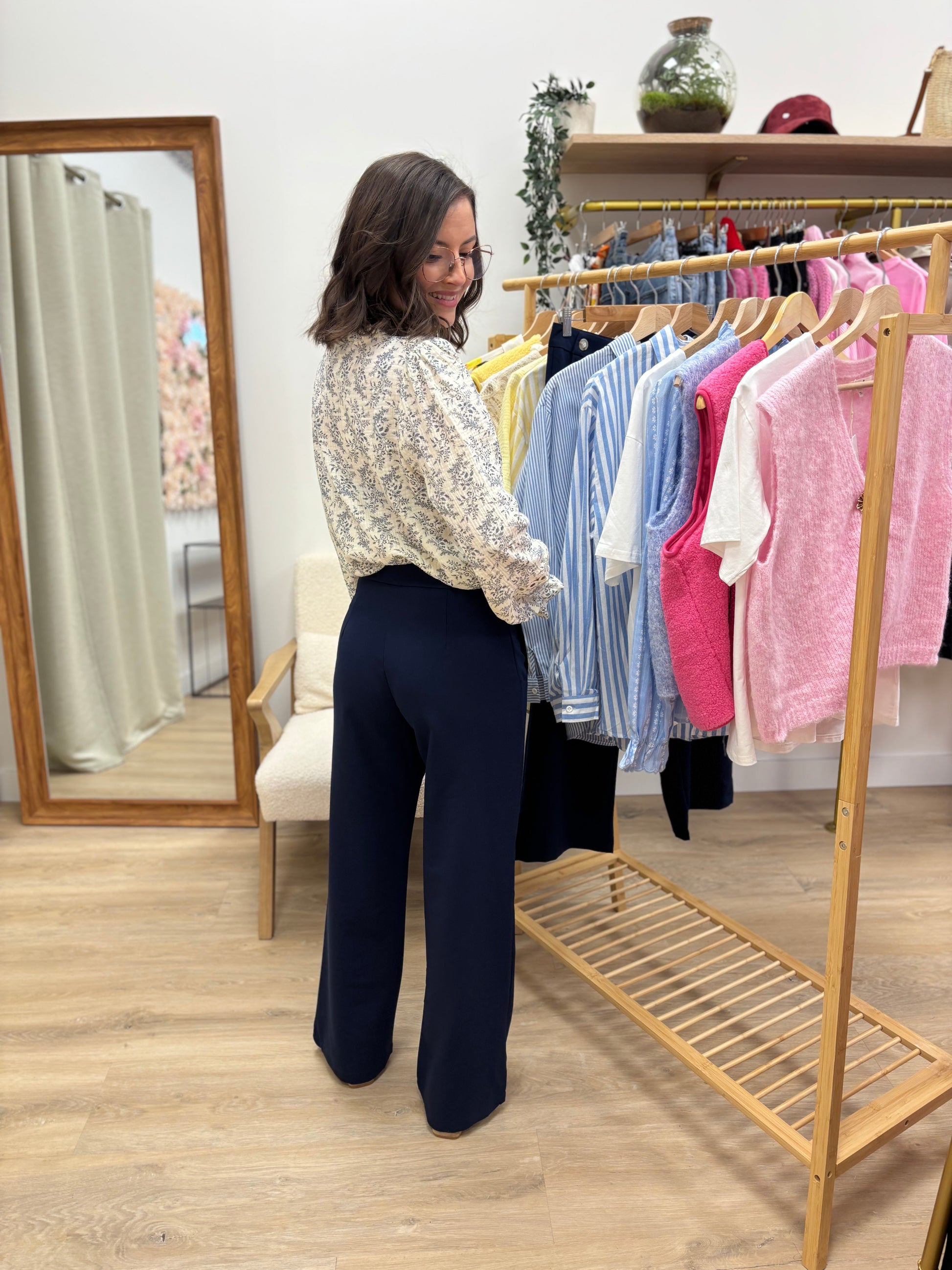 Pantalon Jérôme marine