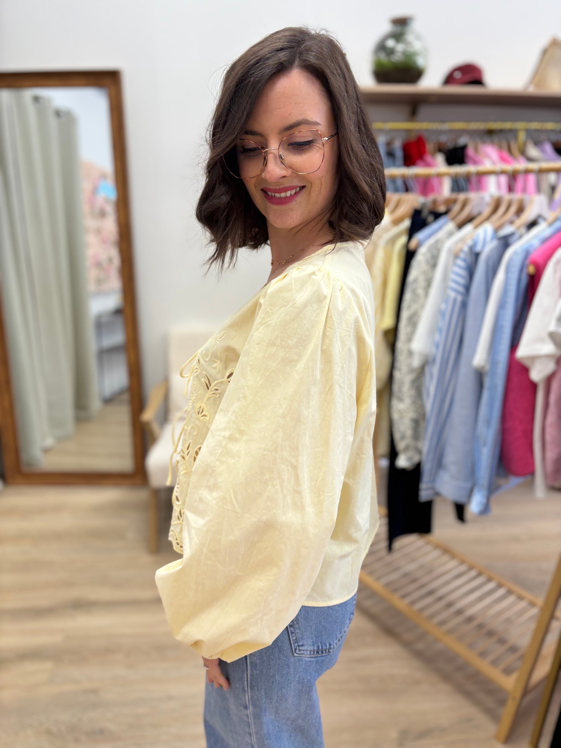 Blouse Vanessa jaune
