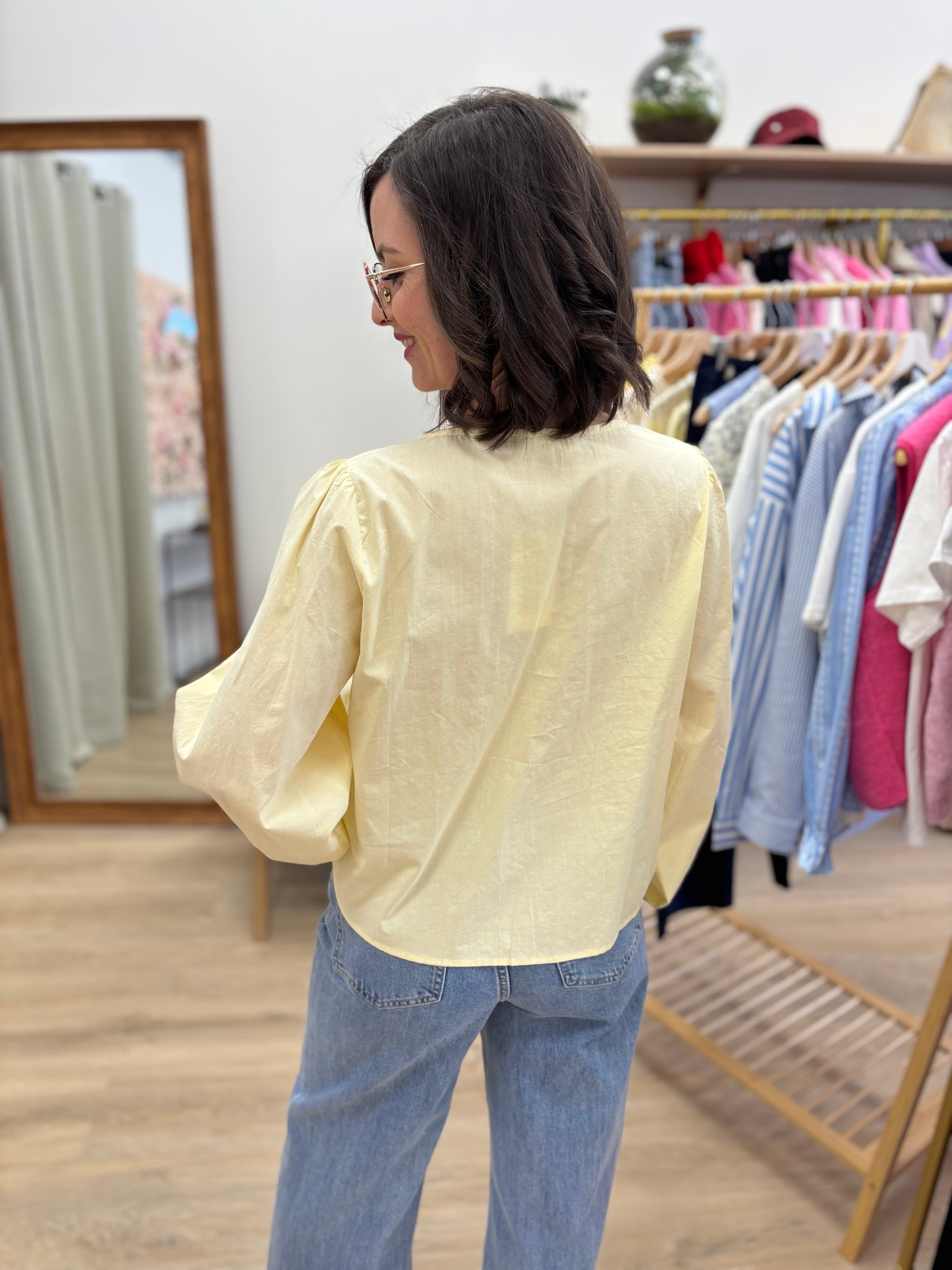 Blouse Vanessa jaune