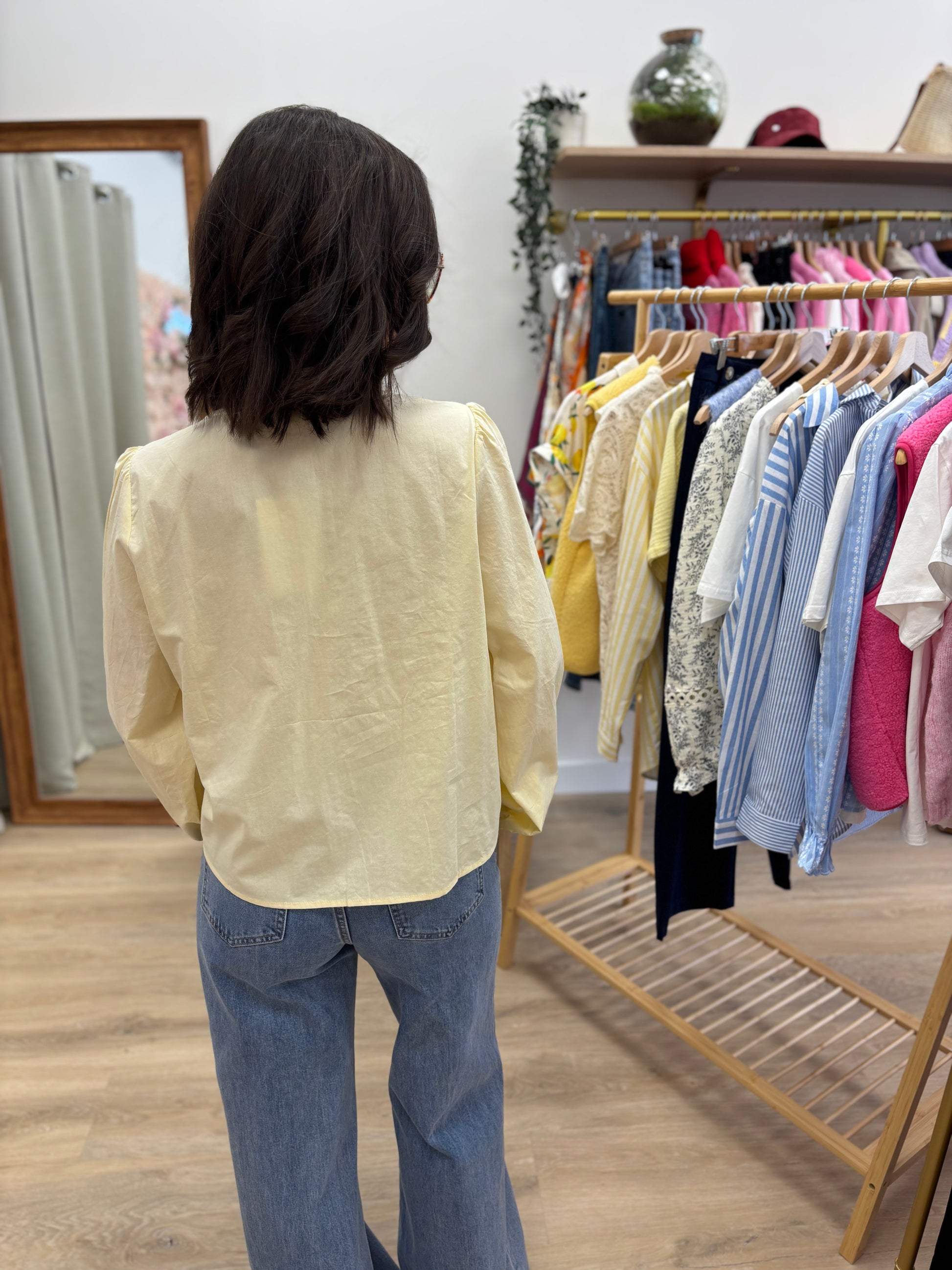 Blouse Vanessa jaune
