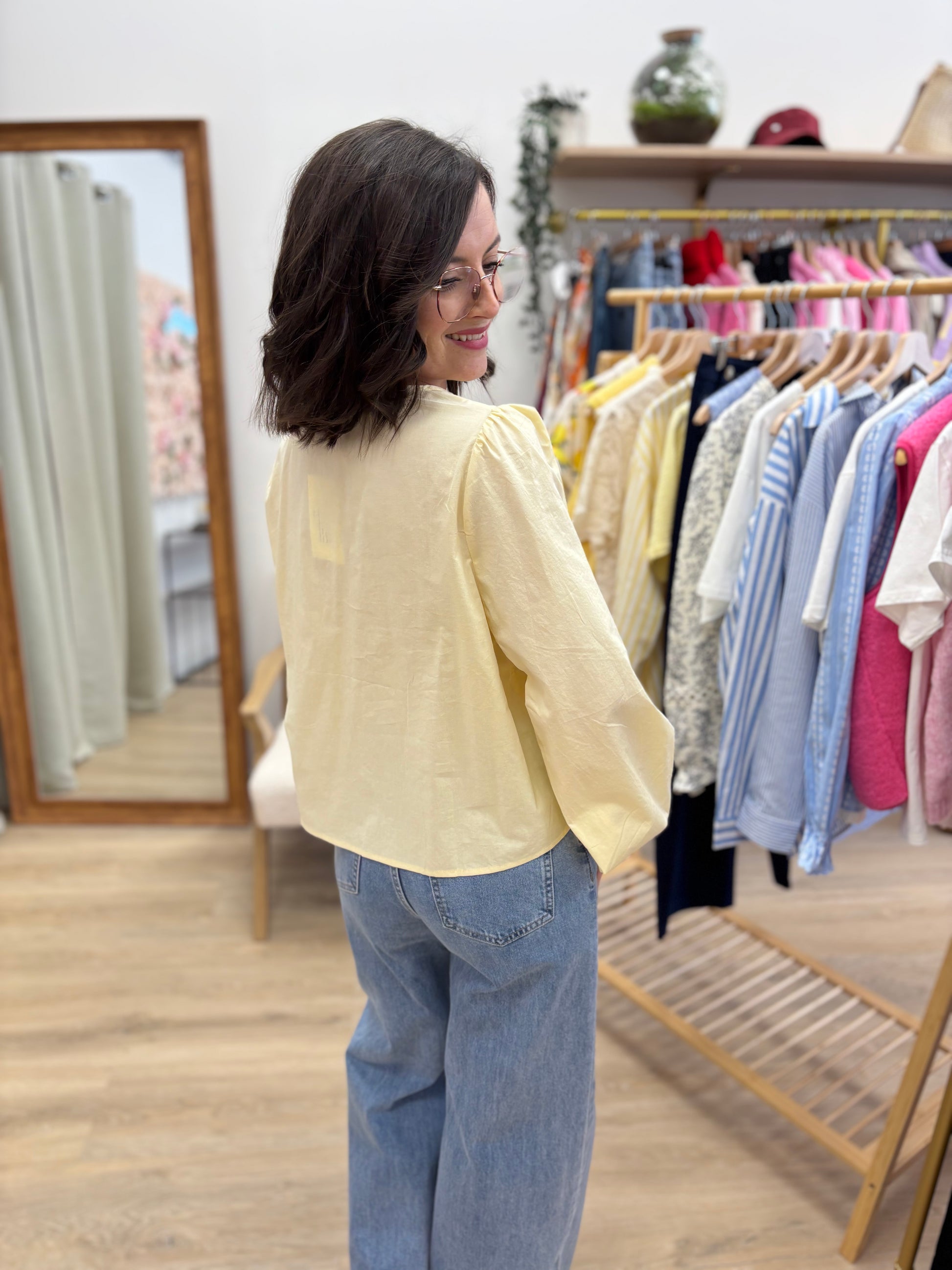 Blouse Vanessa jaune