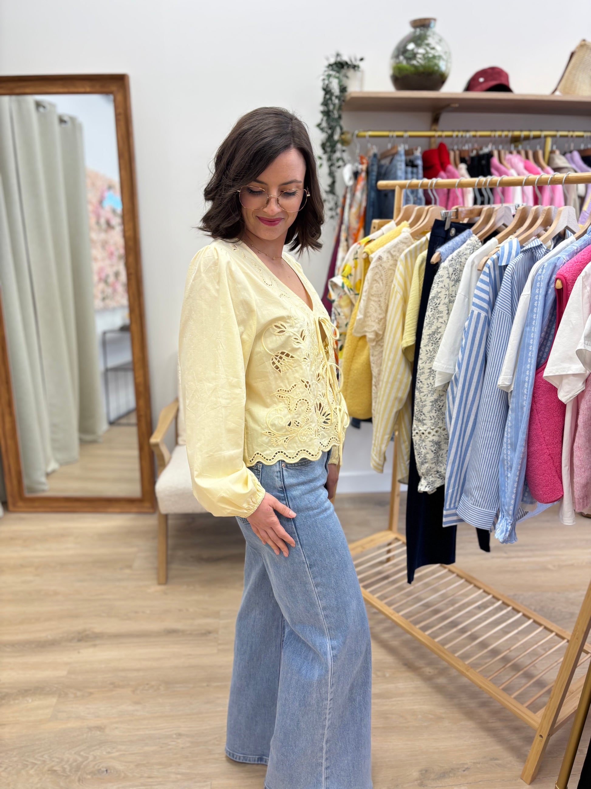 Blouse Vanessa jaune