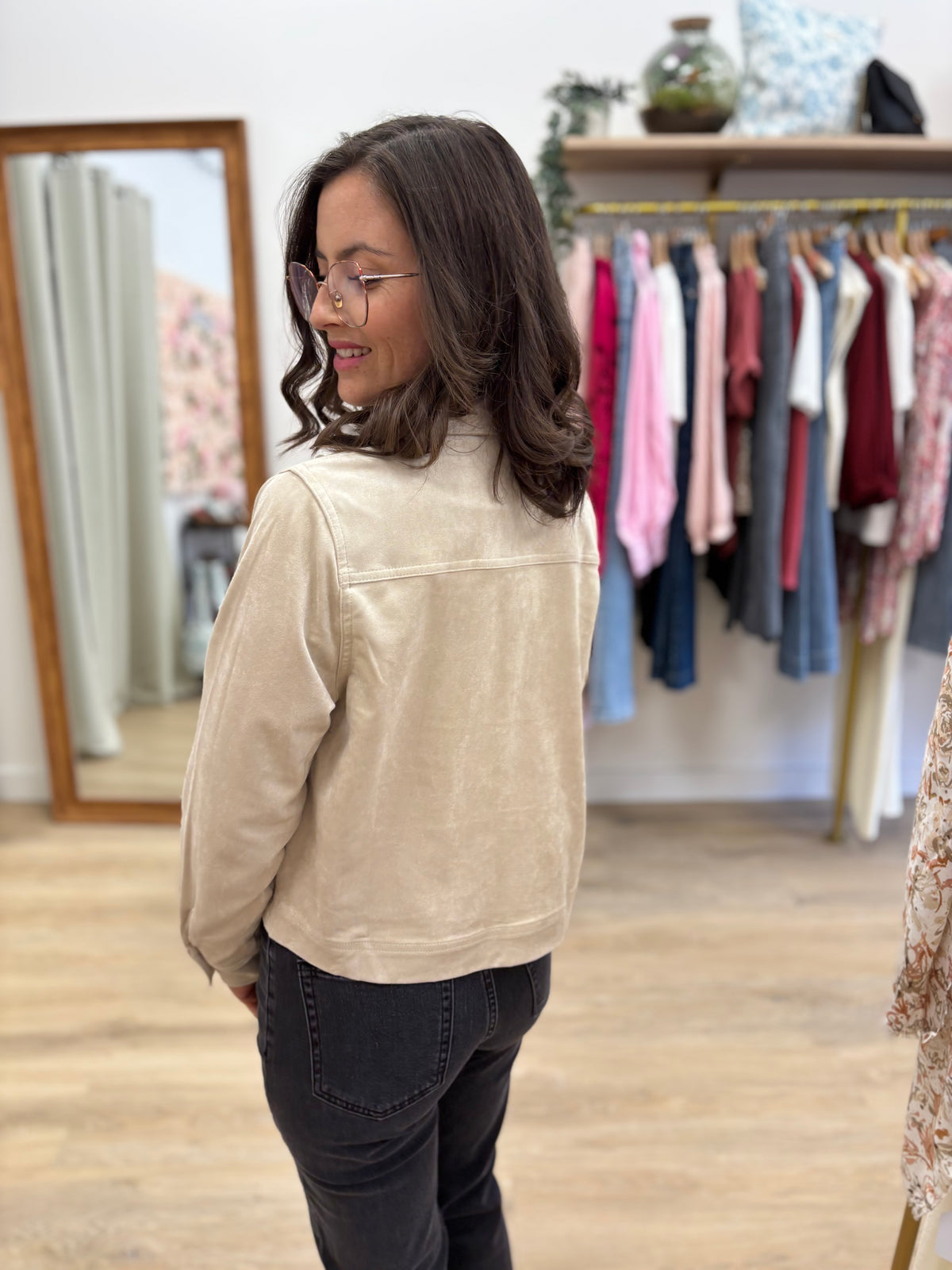 Veste Agathe crème