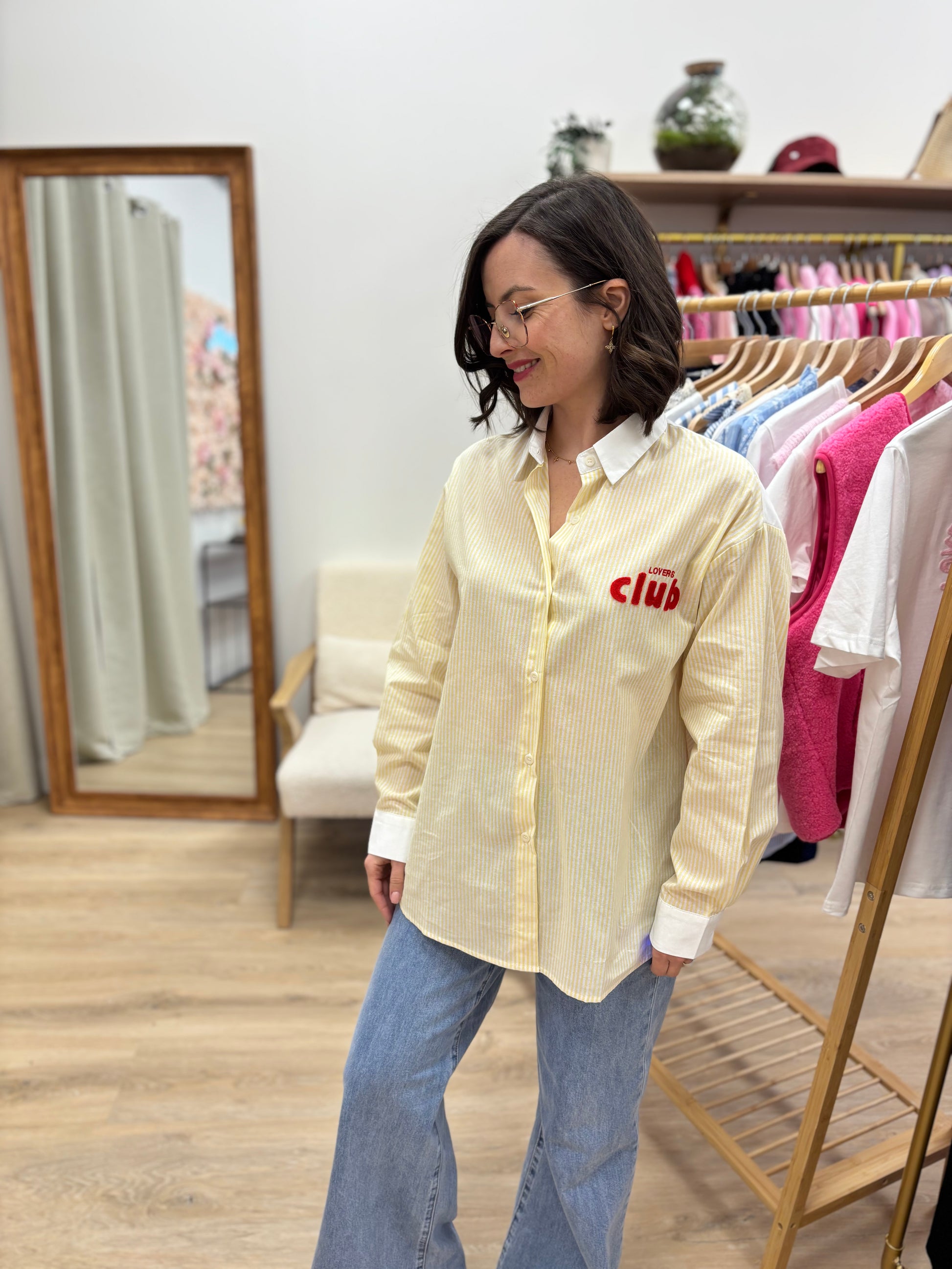 Chemise Loane jaune