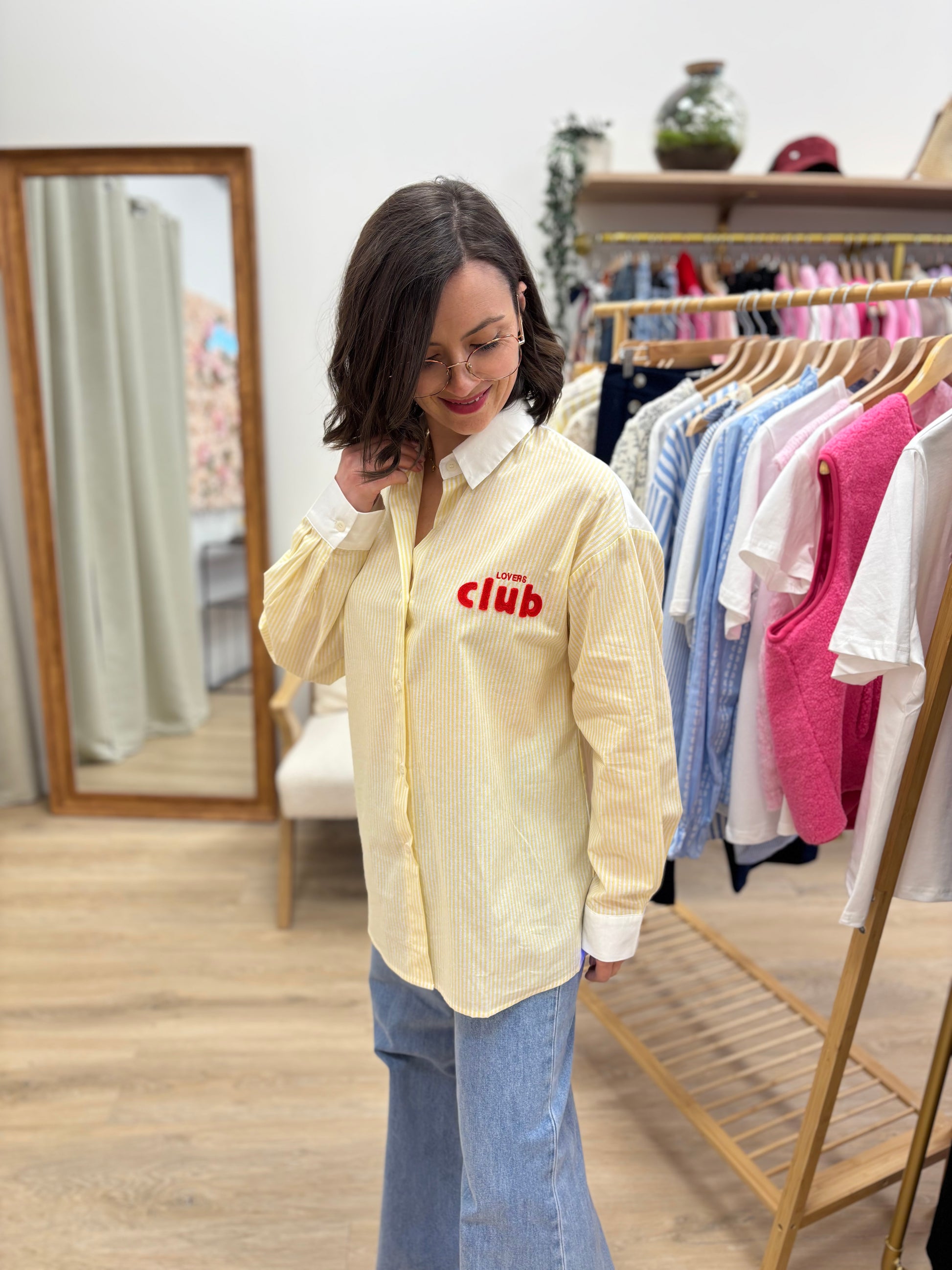 Chemise Loane jaune