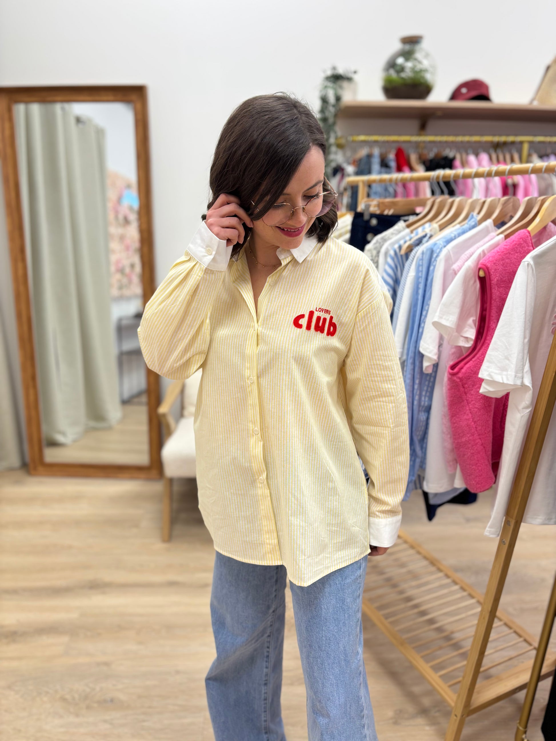 Chemise Loane jaune