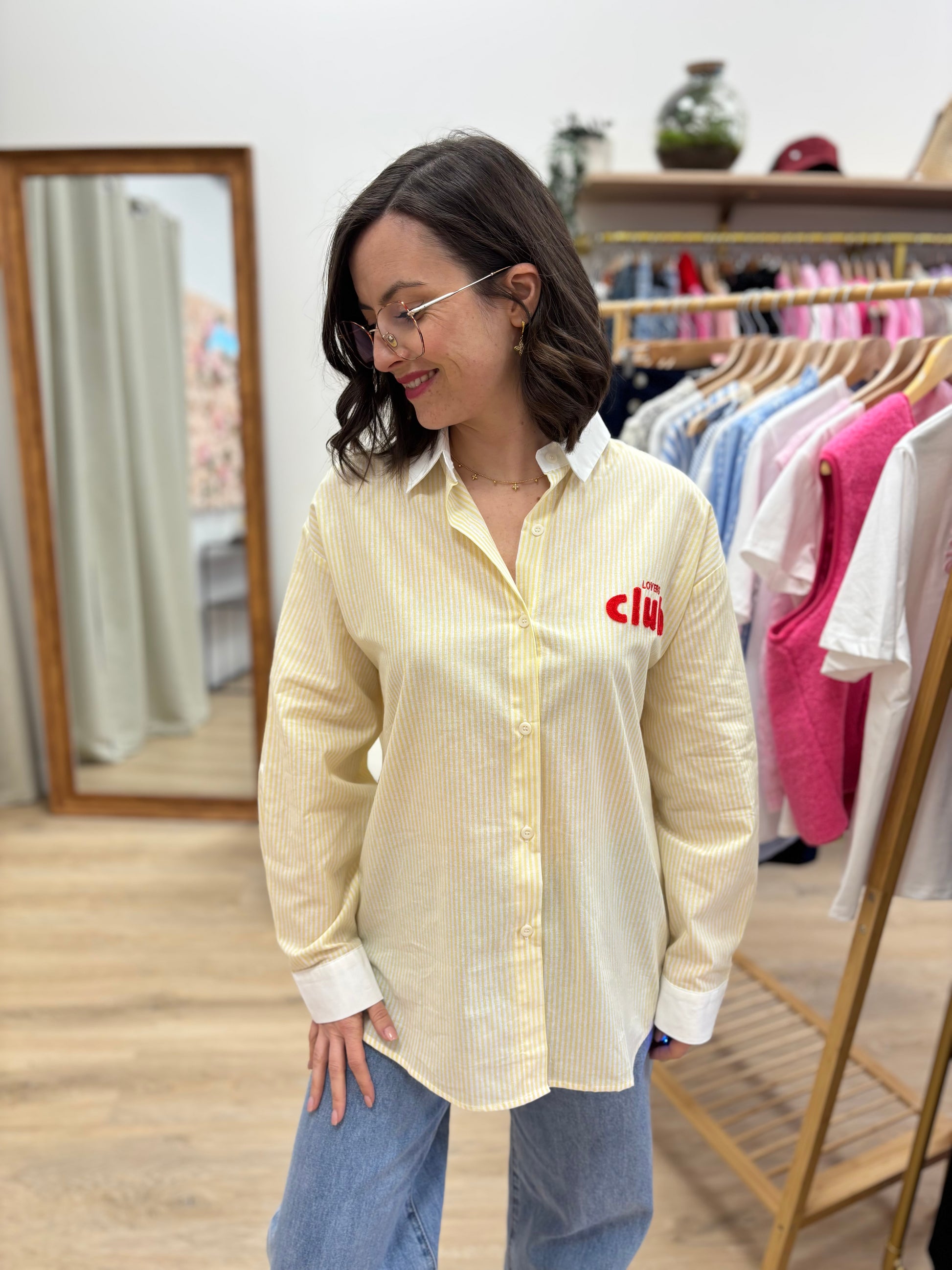 Chemise Loane jaune