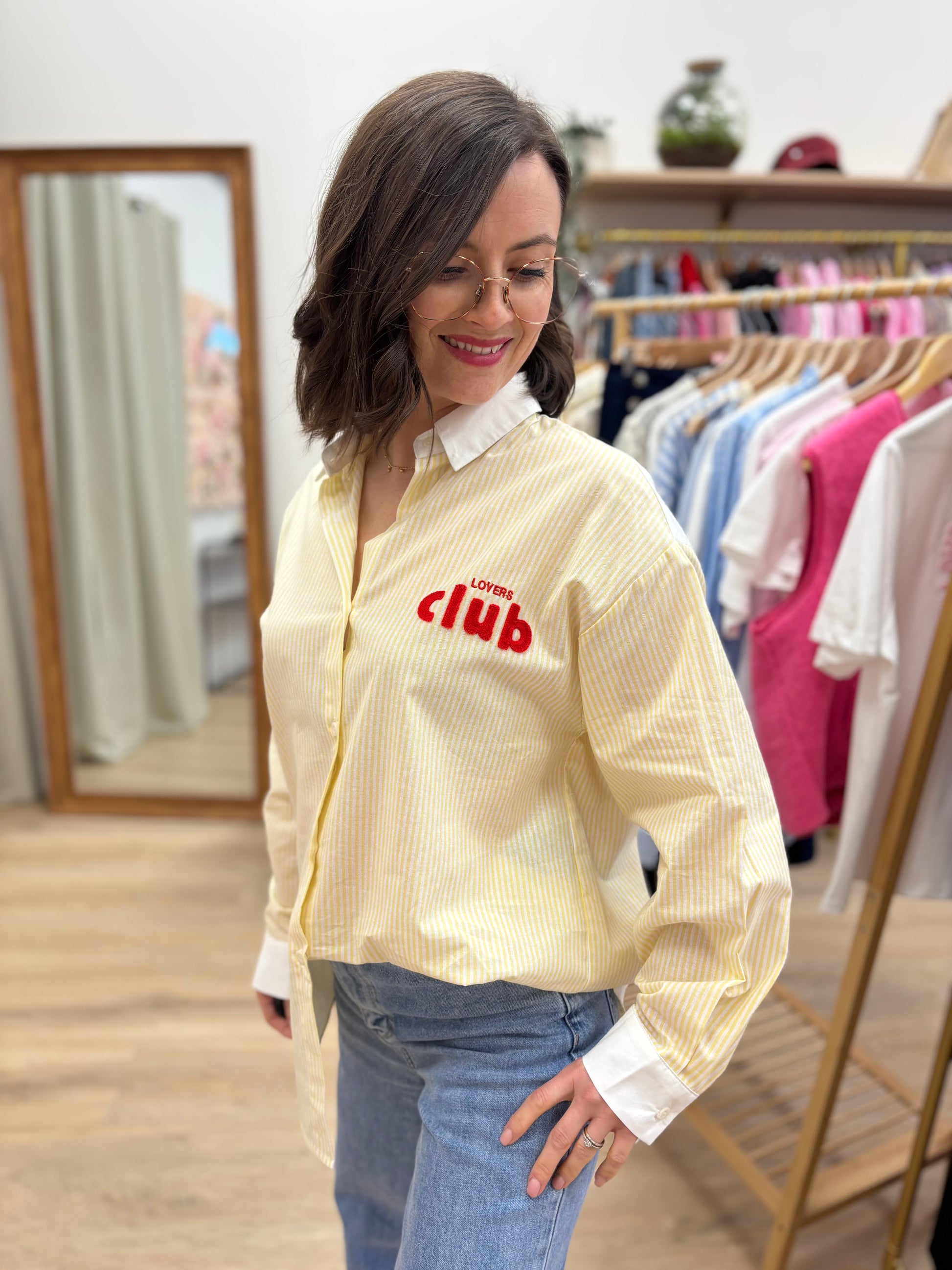 Chemise Loane jaune