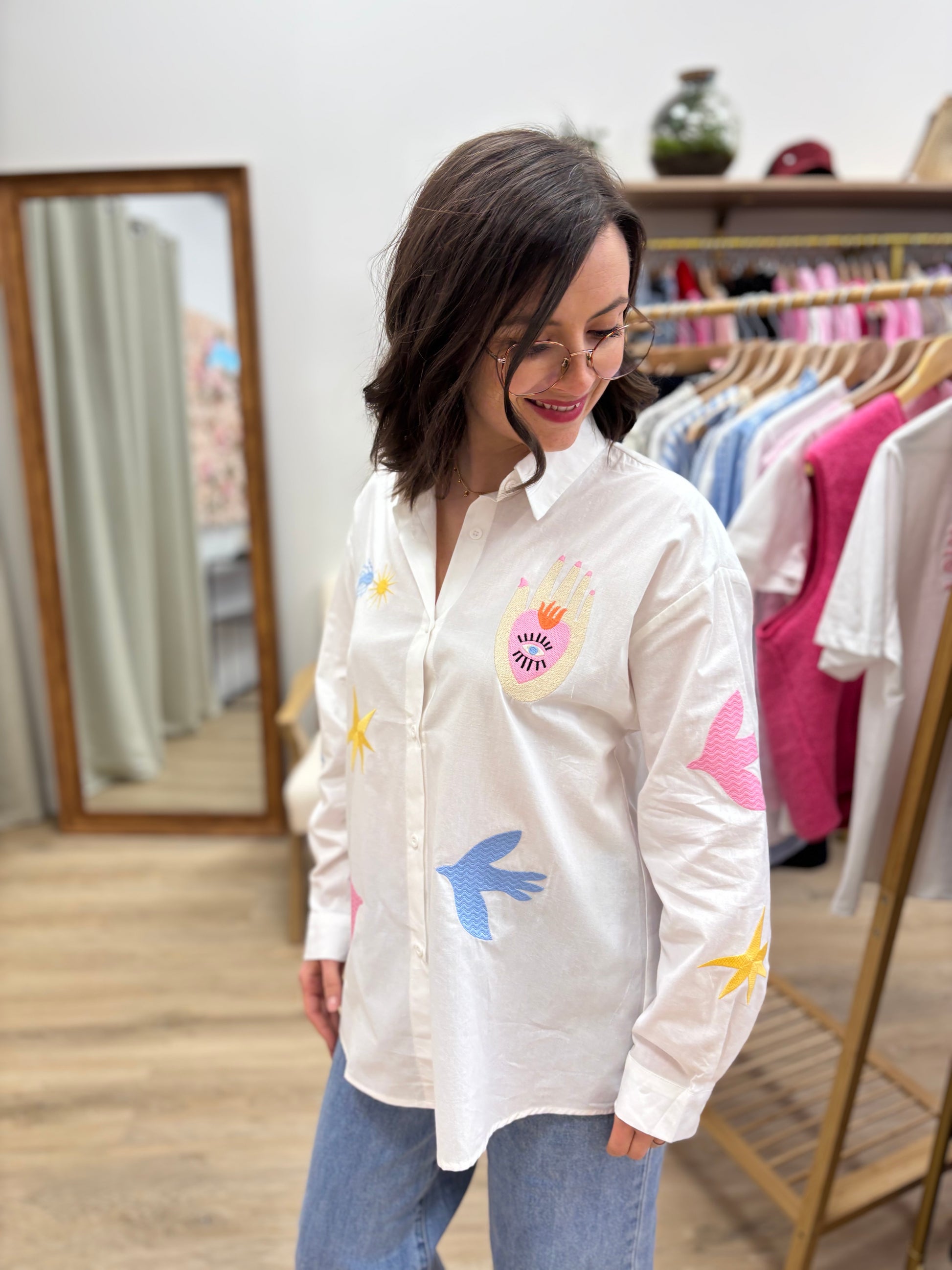 Chemise Magali blanche