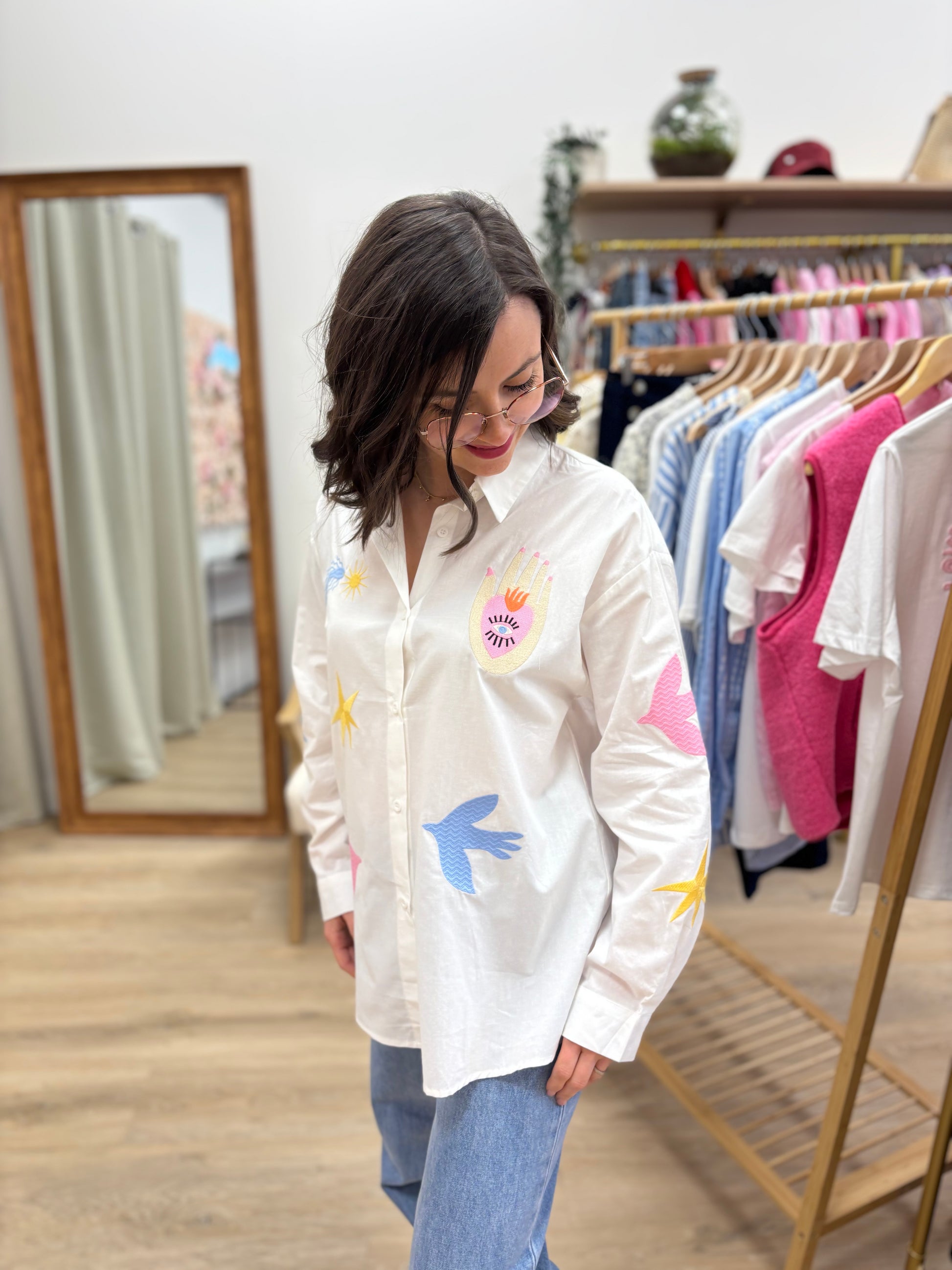 Chemise Magali blanche