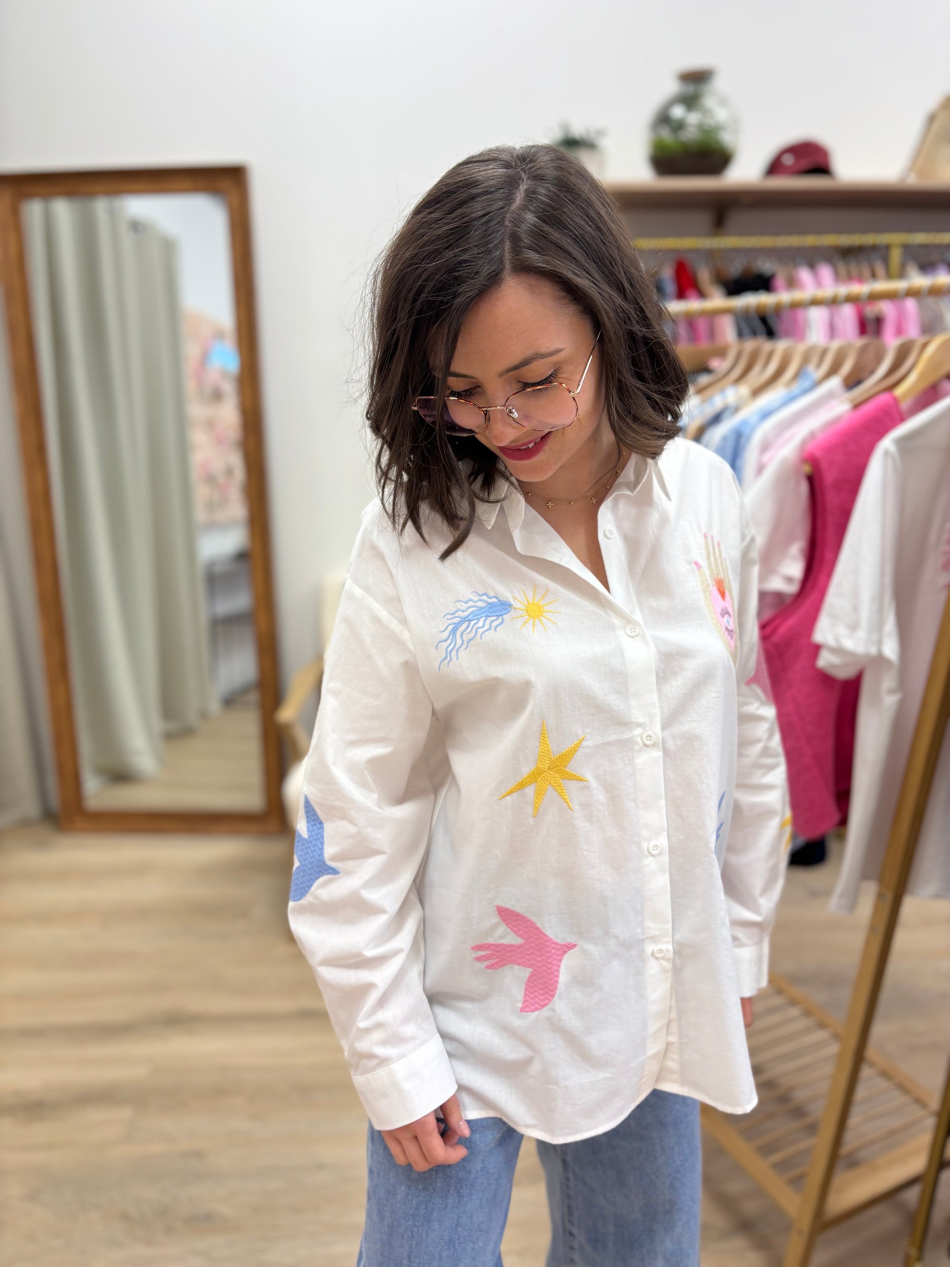 Chemise Magali blanche