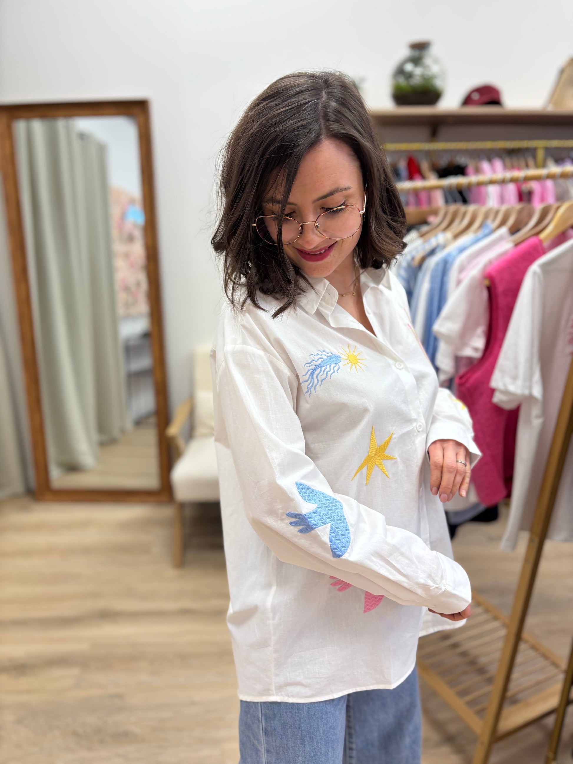 Chemise Magali blanche