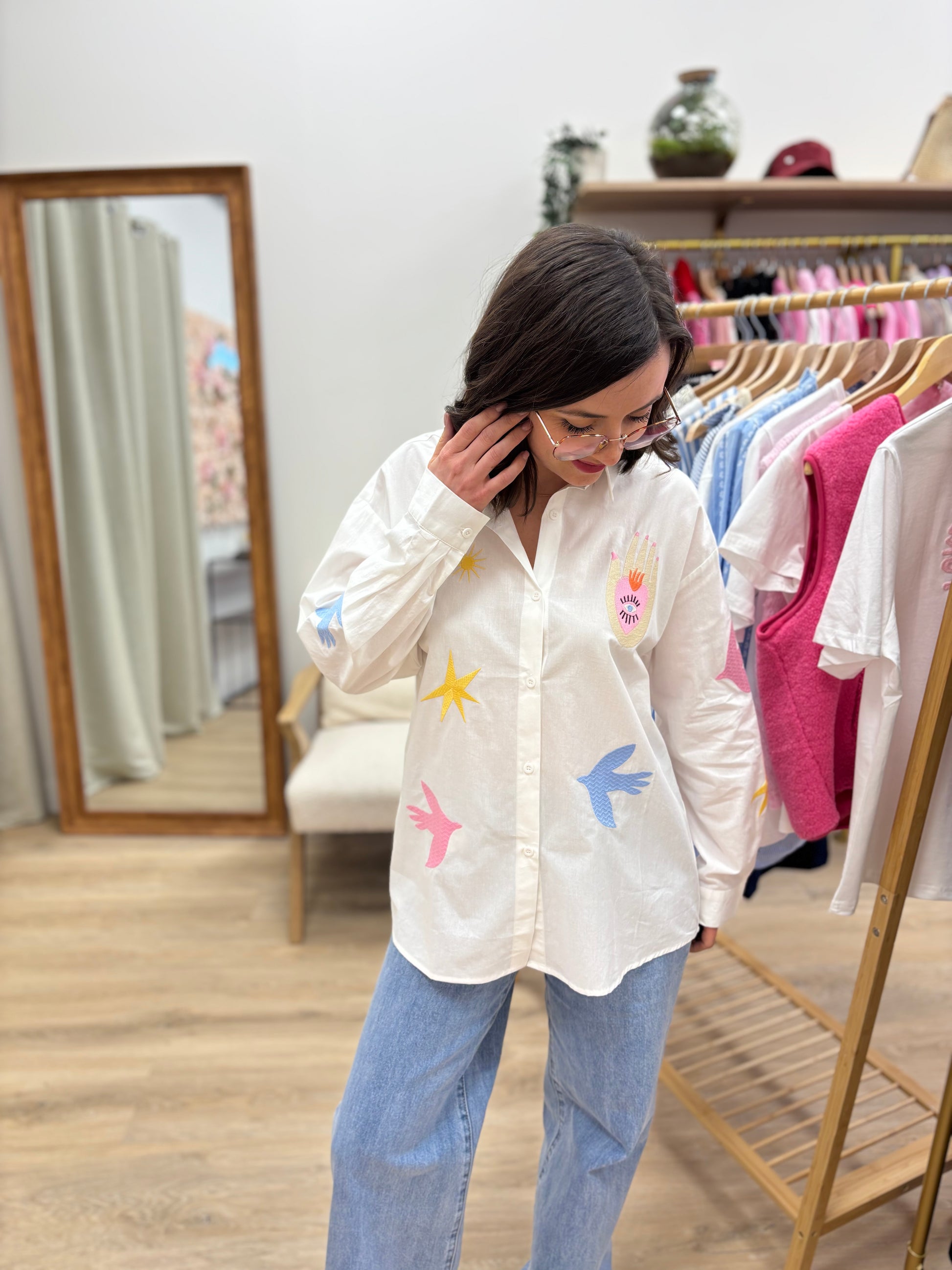 Chemise Magali blanche