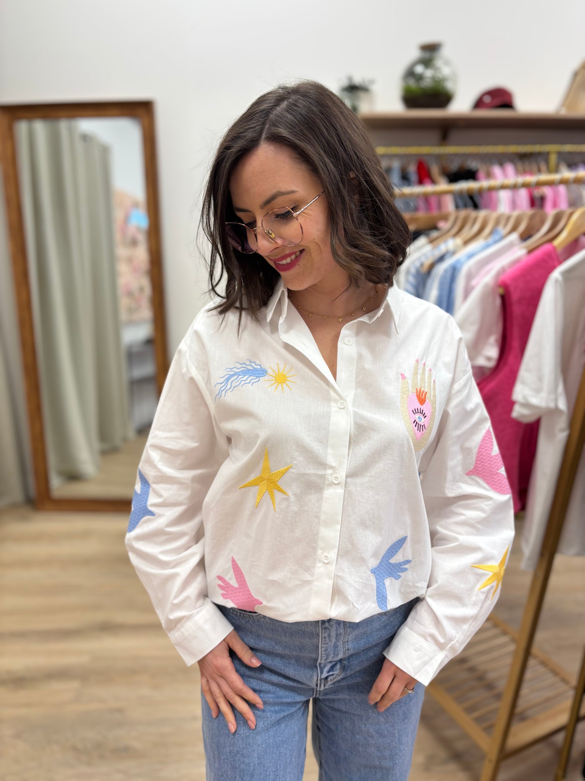 Chemise Magali blanche