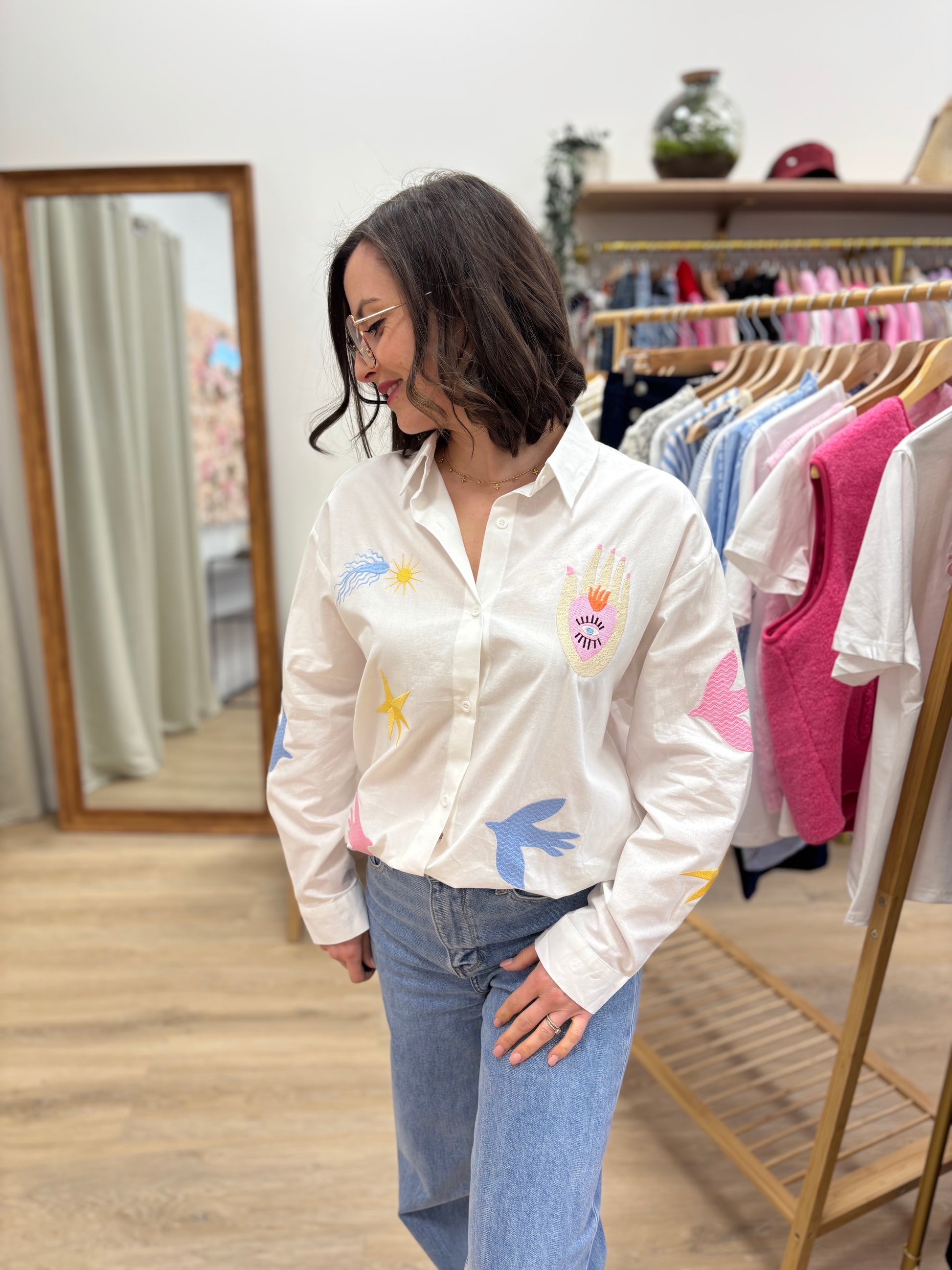 Chemise Magali blanche
