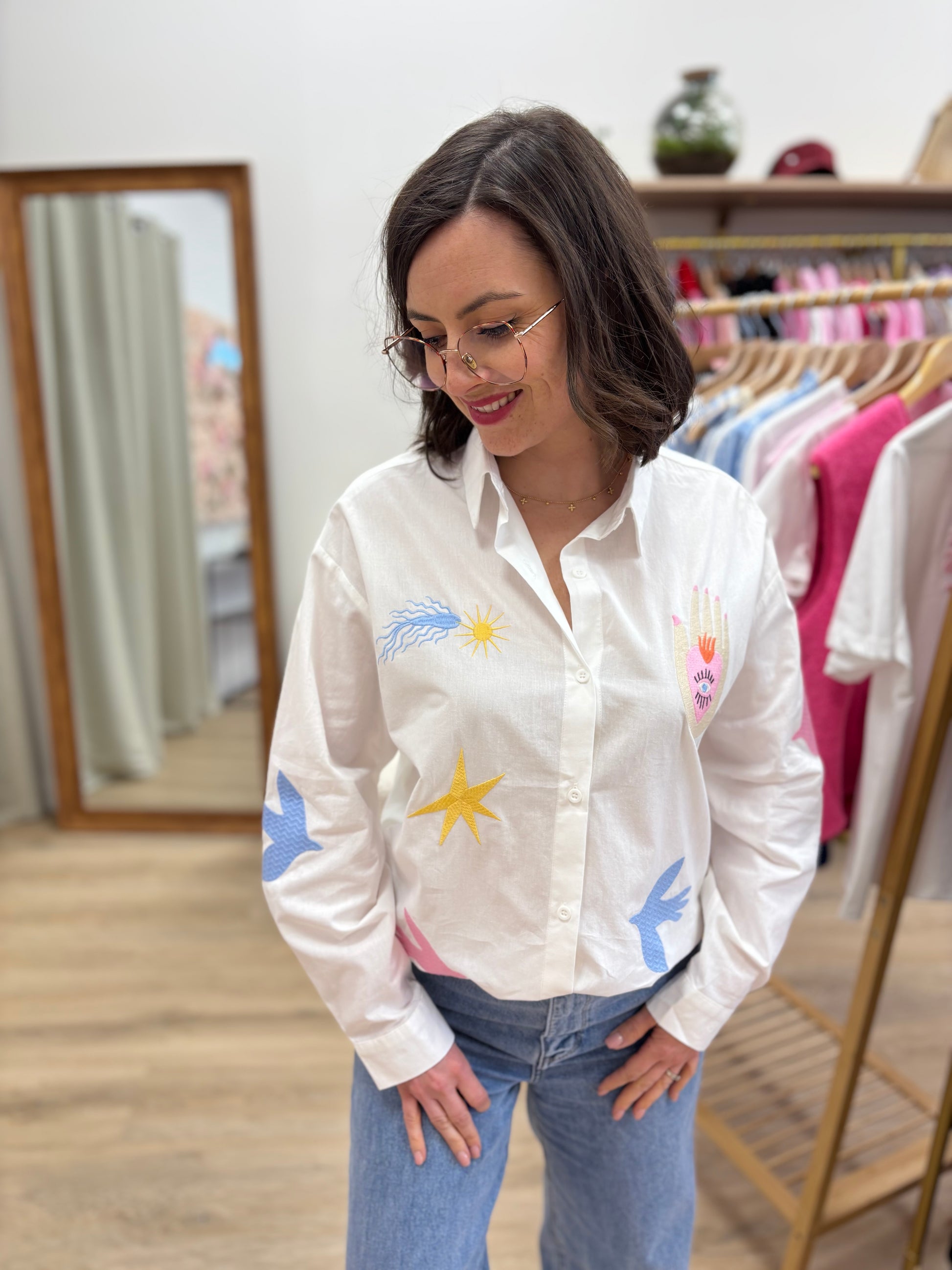 Chemise Magali blanche