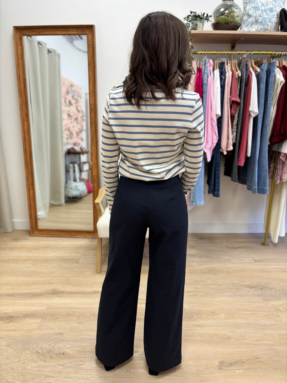 Pantalon Clémentine marine