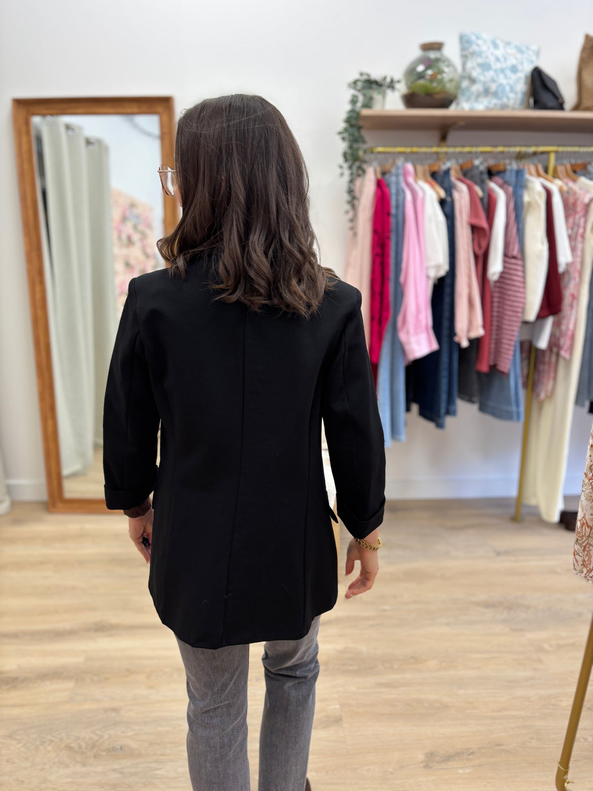 Veste tailleur Sixtine noire