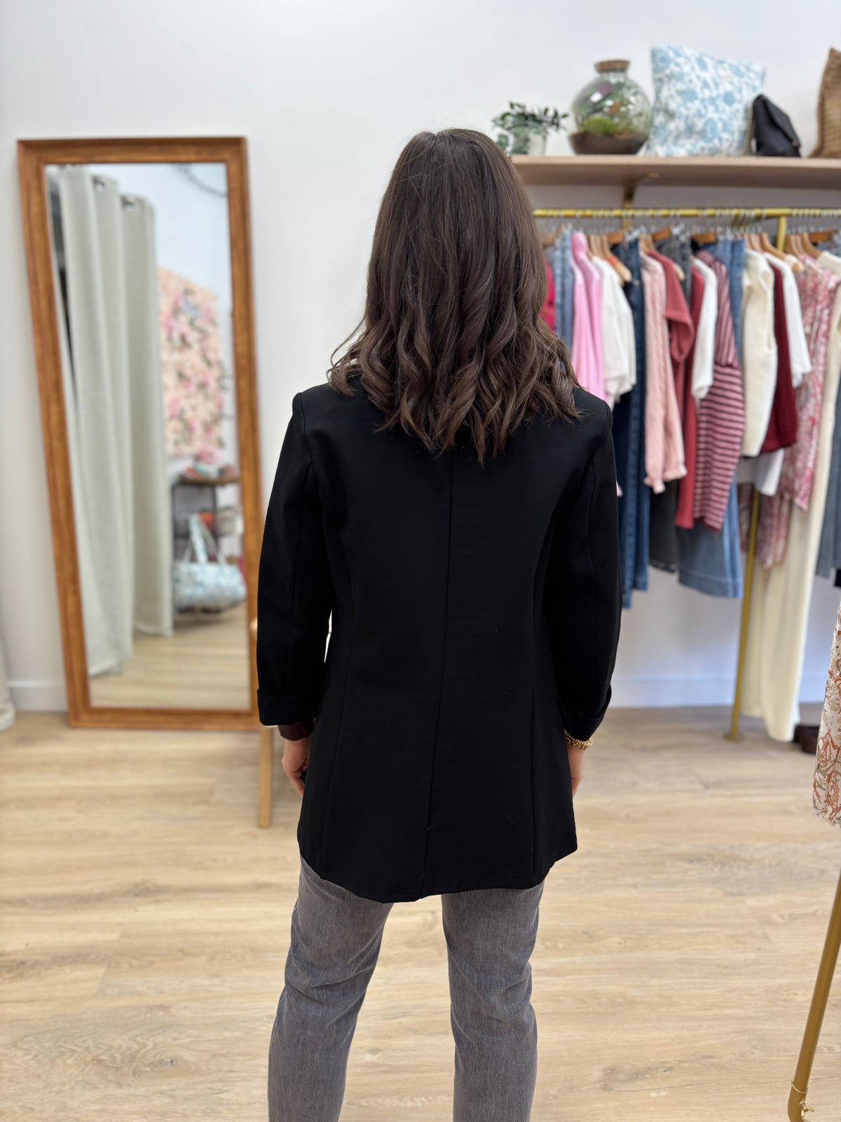Veste tailleur Sixtine noire