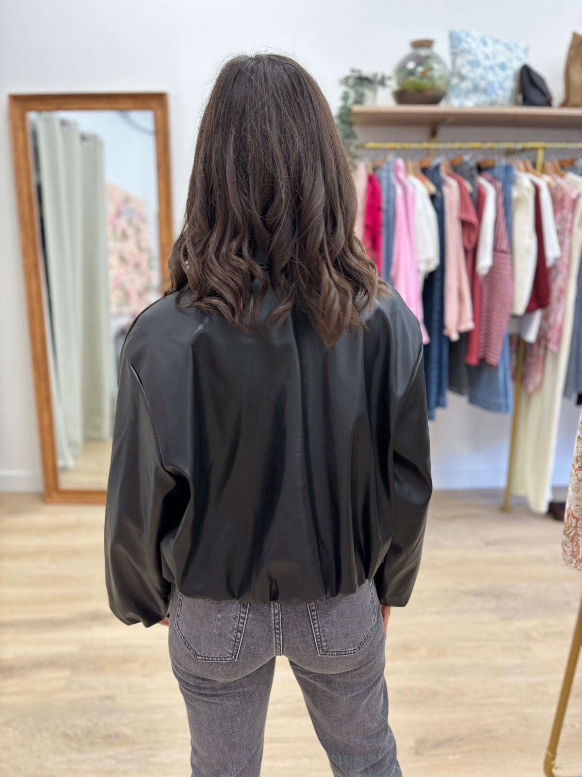 Bomber Angèle noir