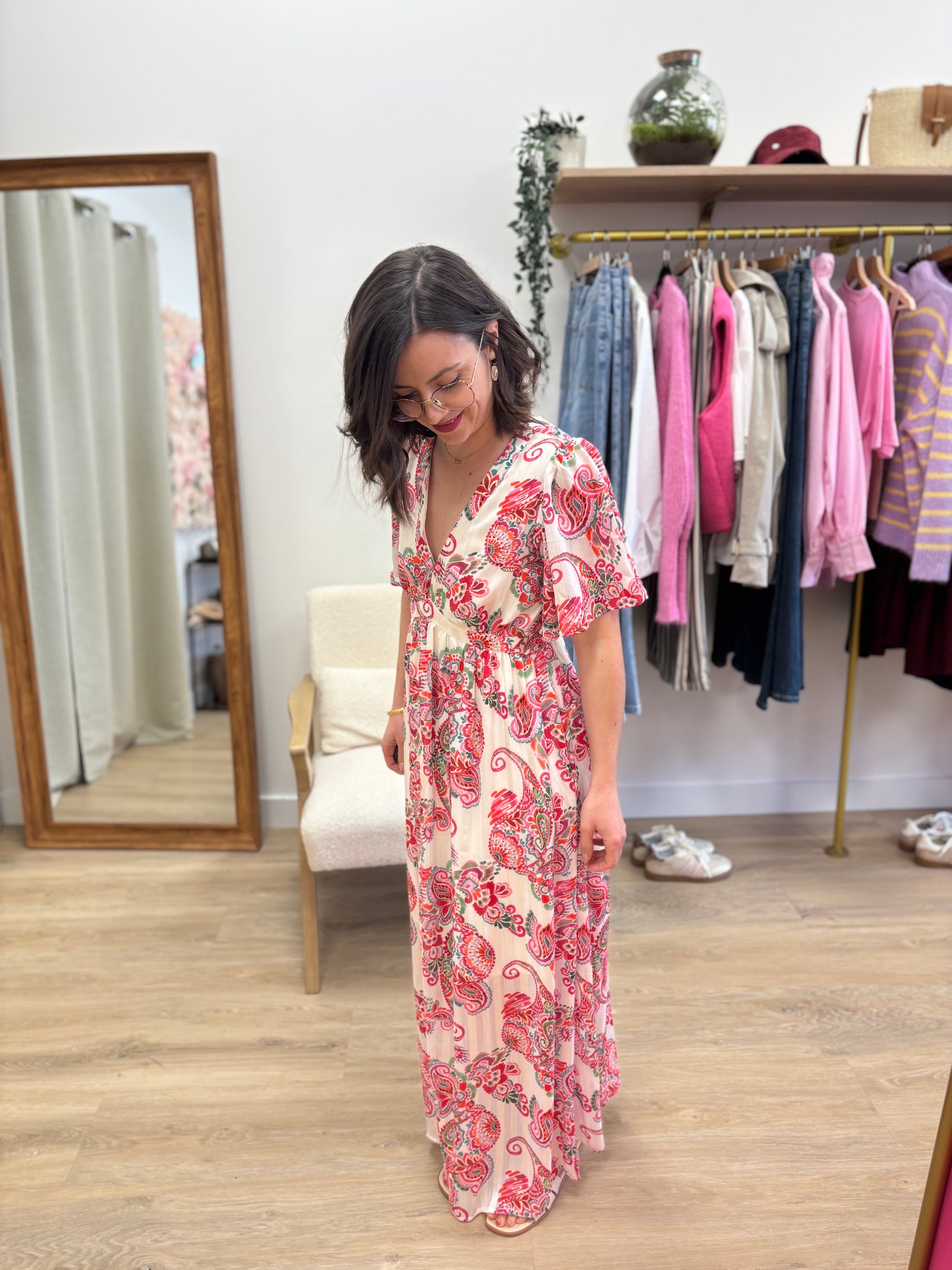 Robe longue Constance