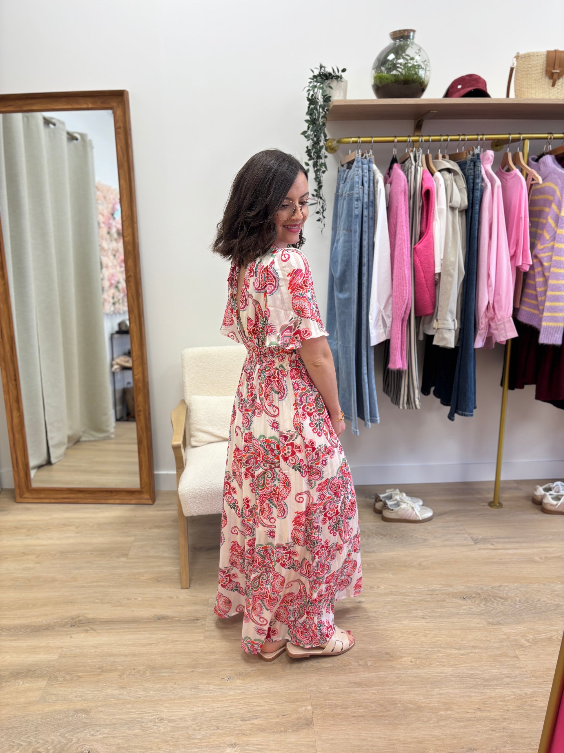 Robe longue Constance