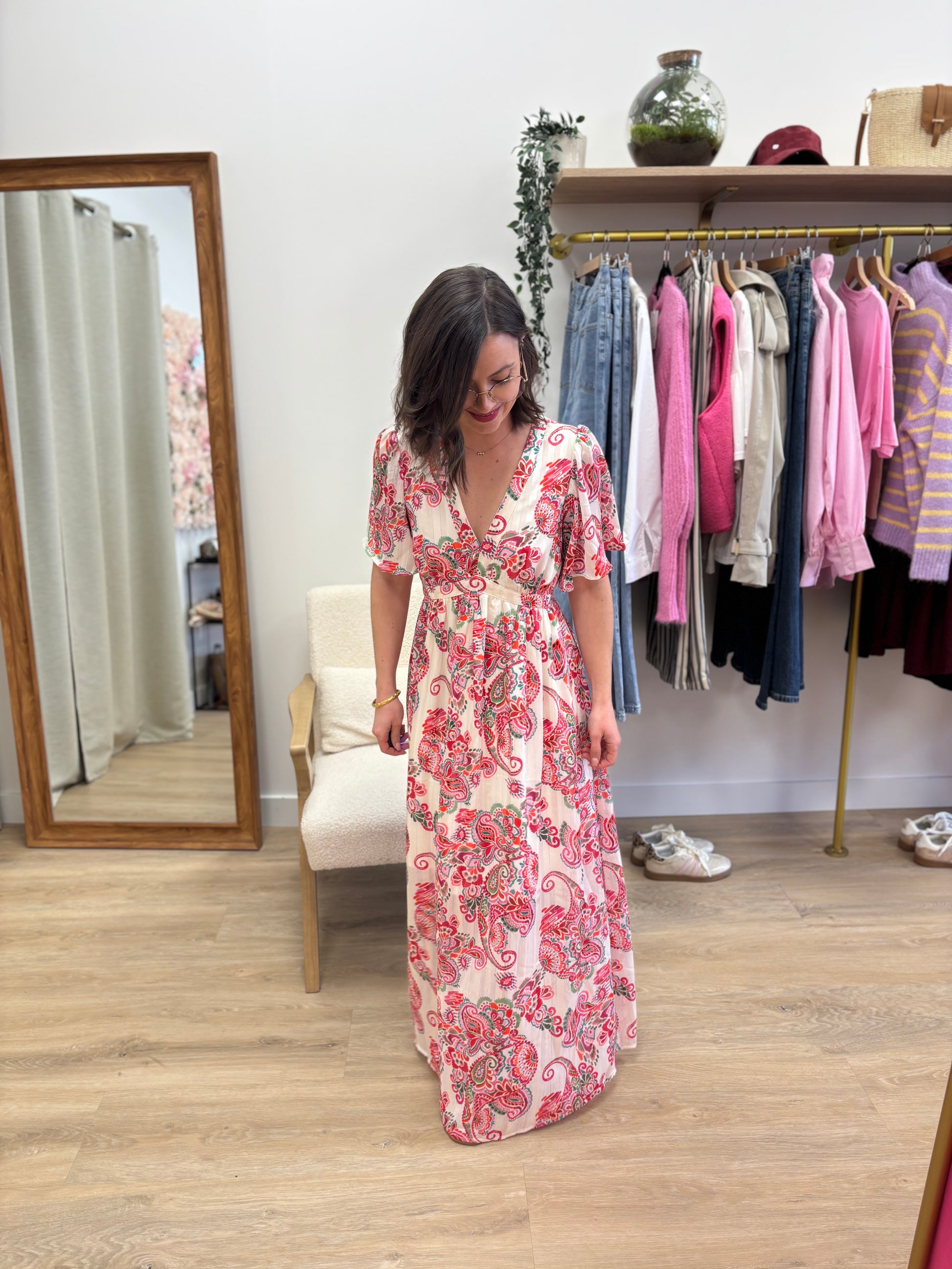 Robe longue Constance