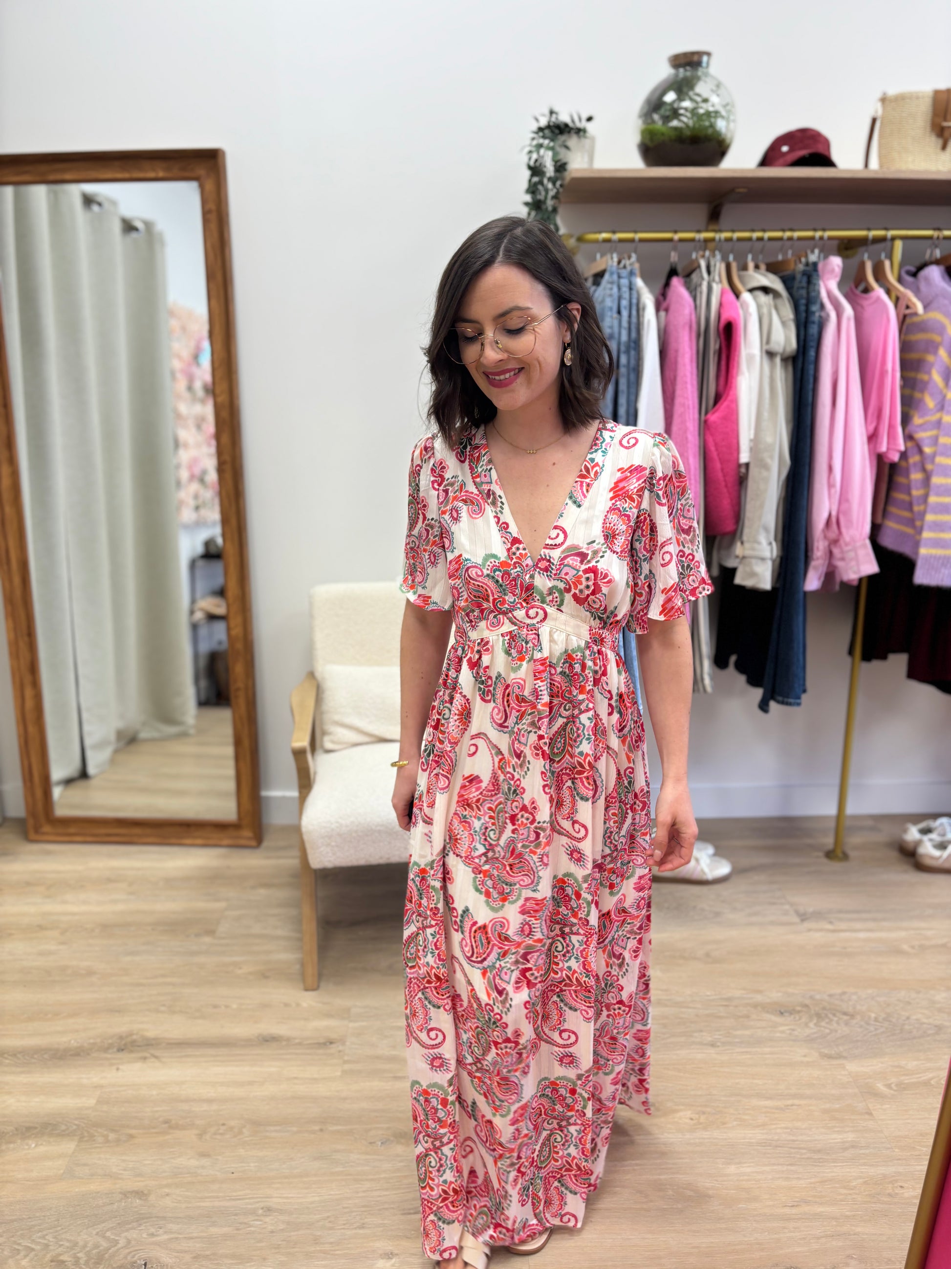 Robe longue Constance