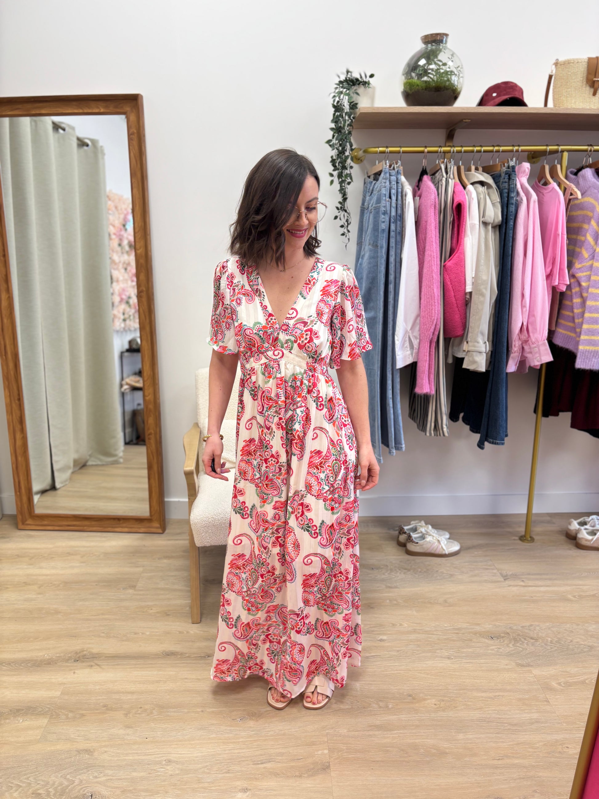 Robe longue Constance