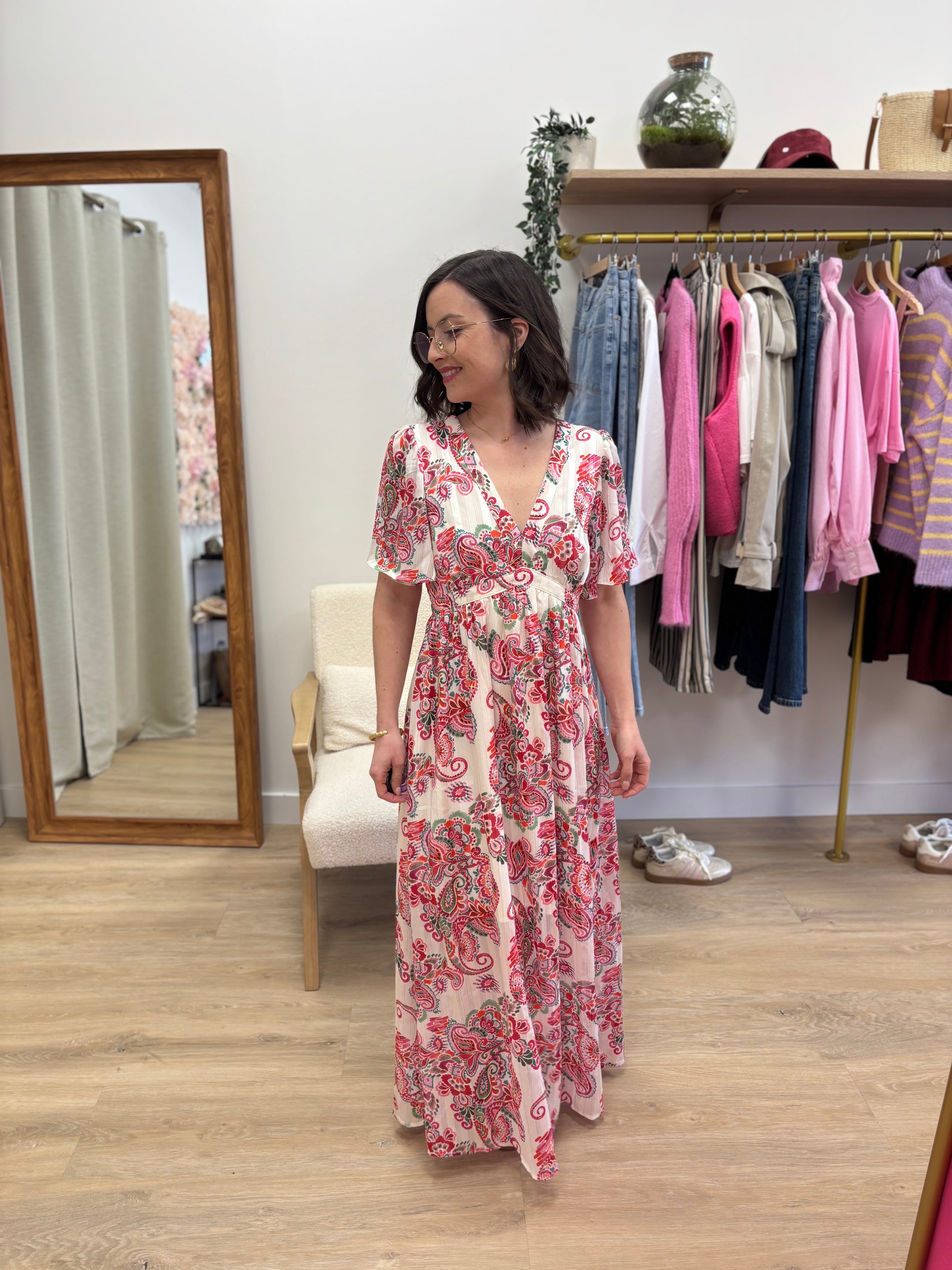 Robe longue Constance