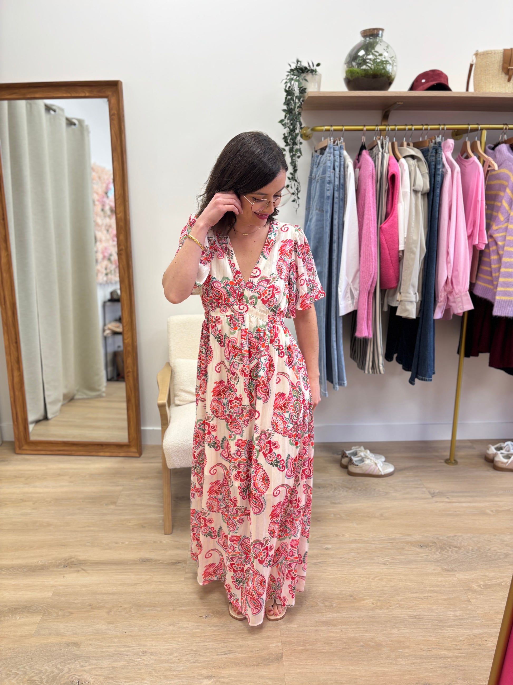 Robe longue Constance
