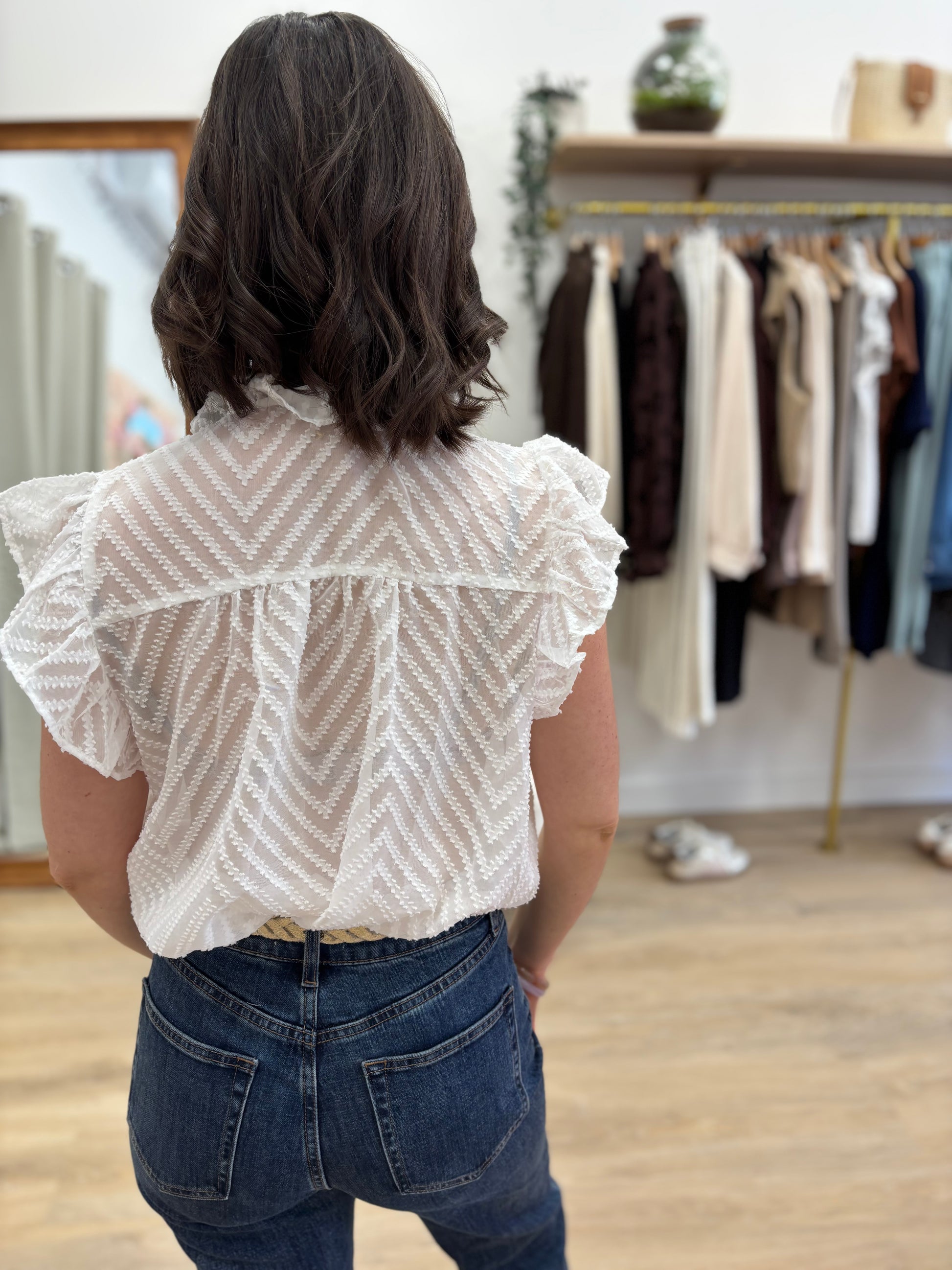 Blouse Marie blanche