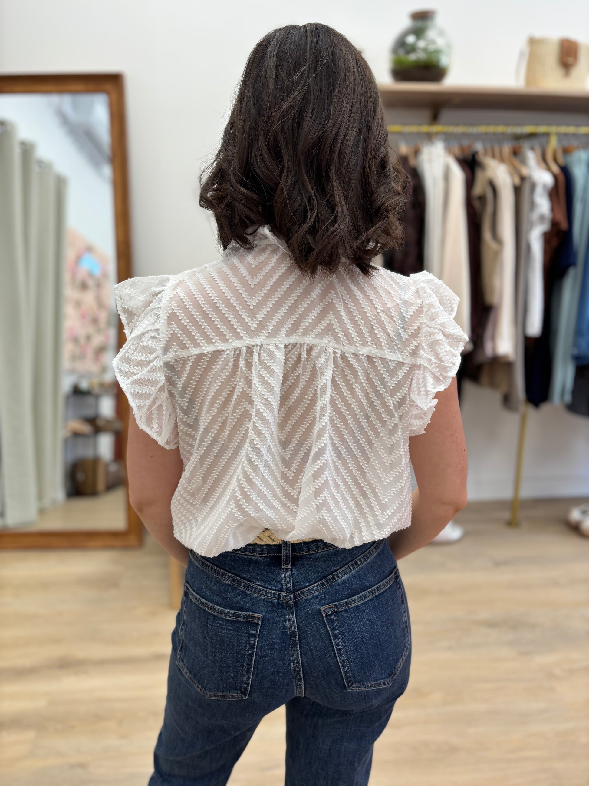 Blouse Marie blanche