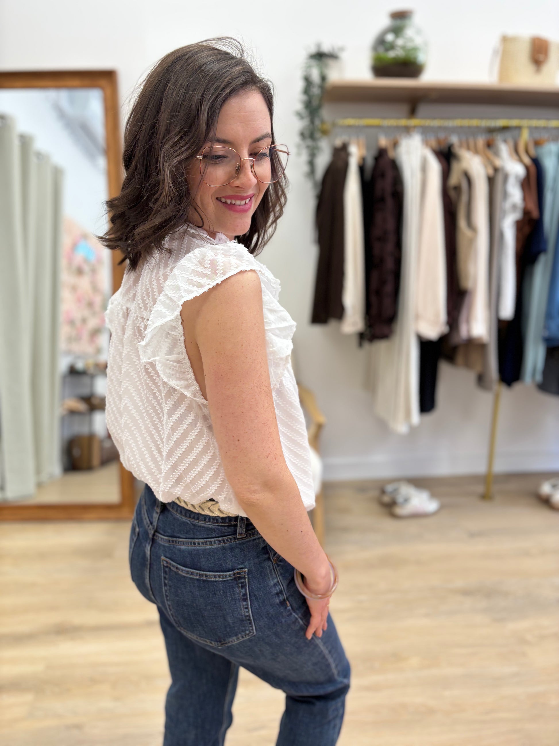Blouse Marie blanche