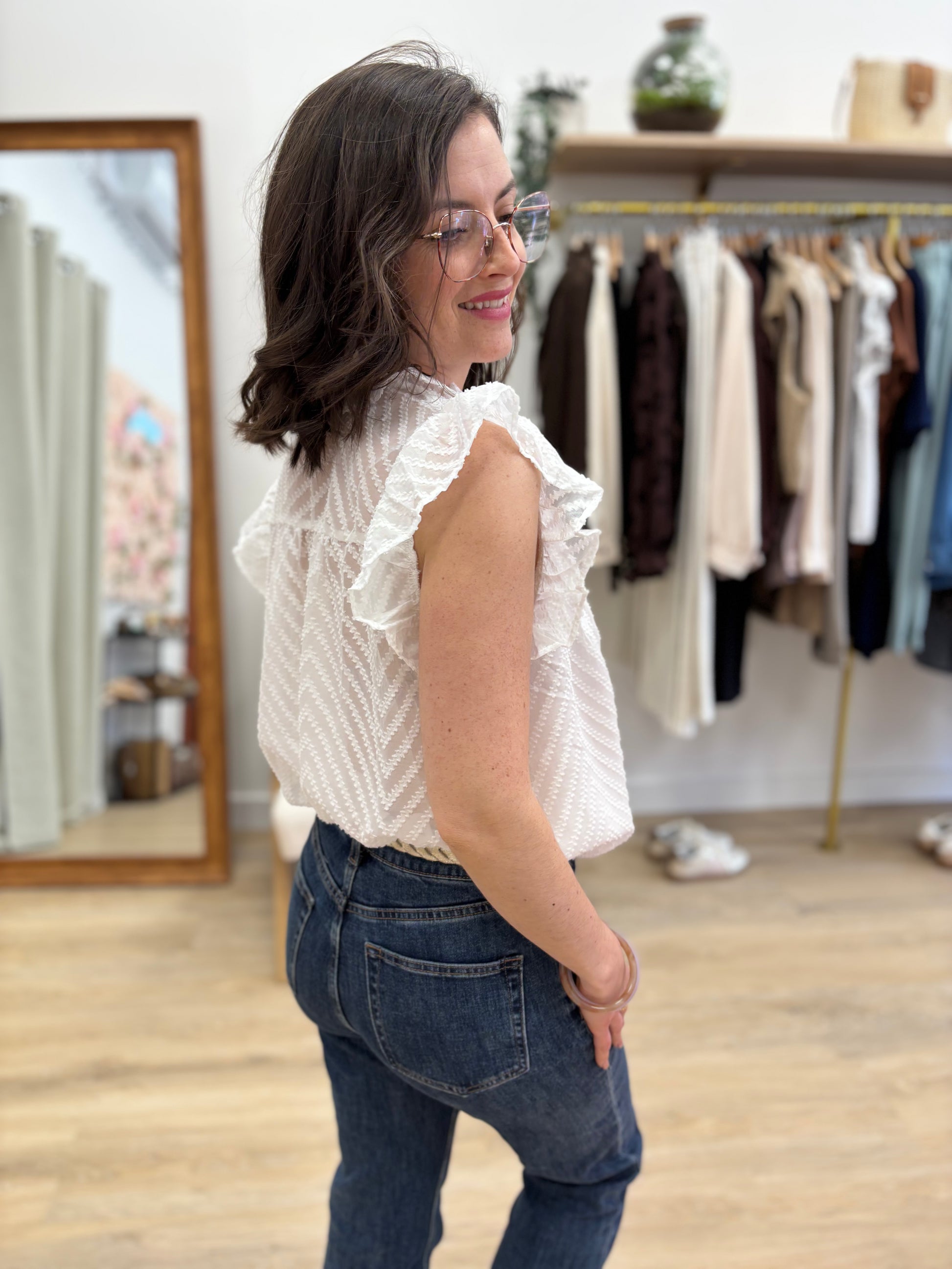 Blouse Marie blanche