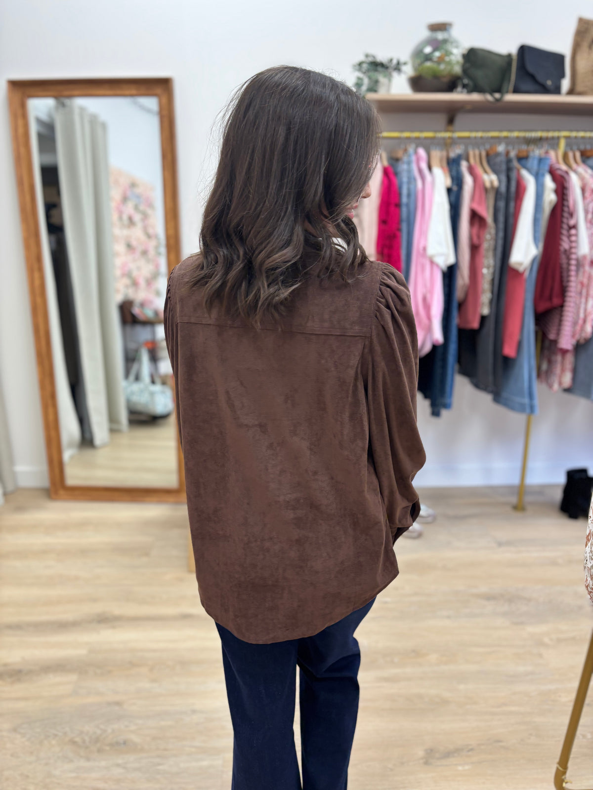 Chemise Thaïs choco
