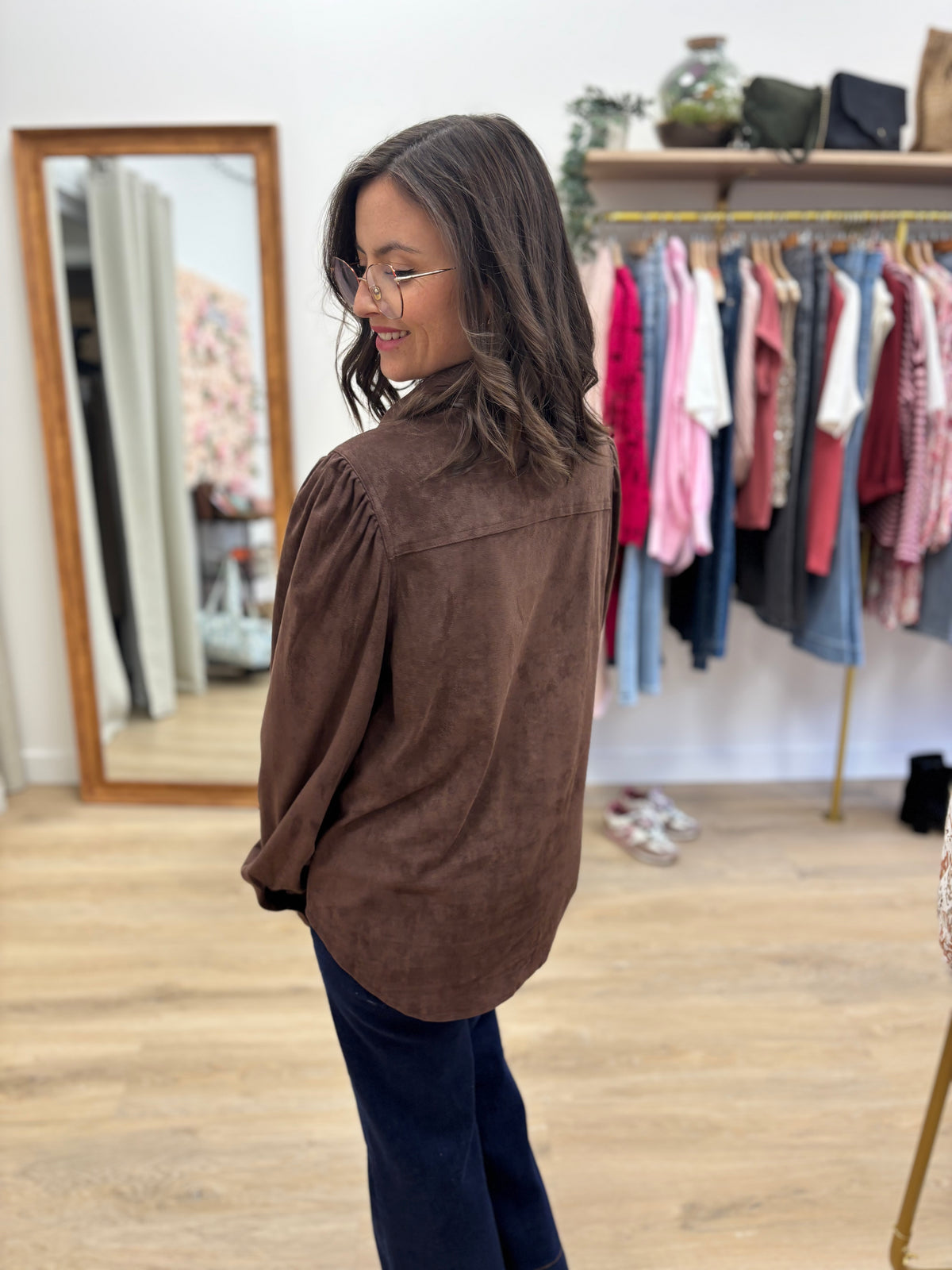 Chemise Thaïs choco