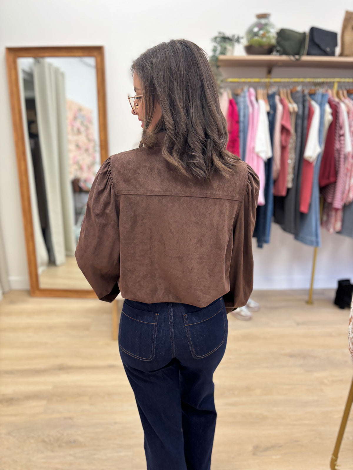 Chemise Thaïs choco