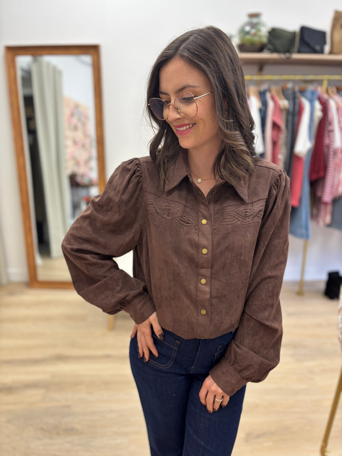 Chemise Thaïs choco
