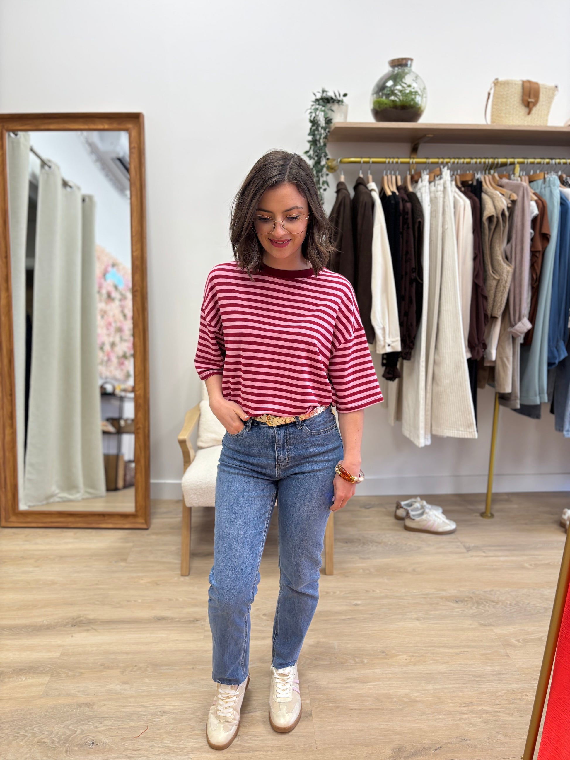 Pantalon Maryline bleu