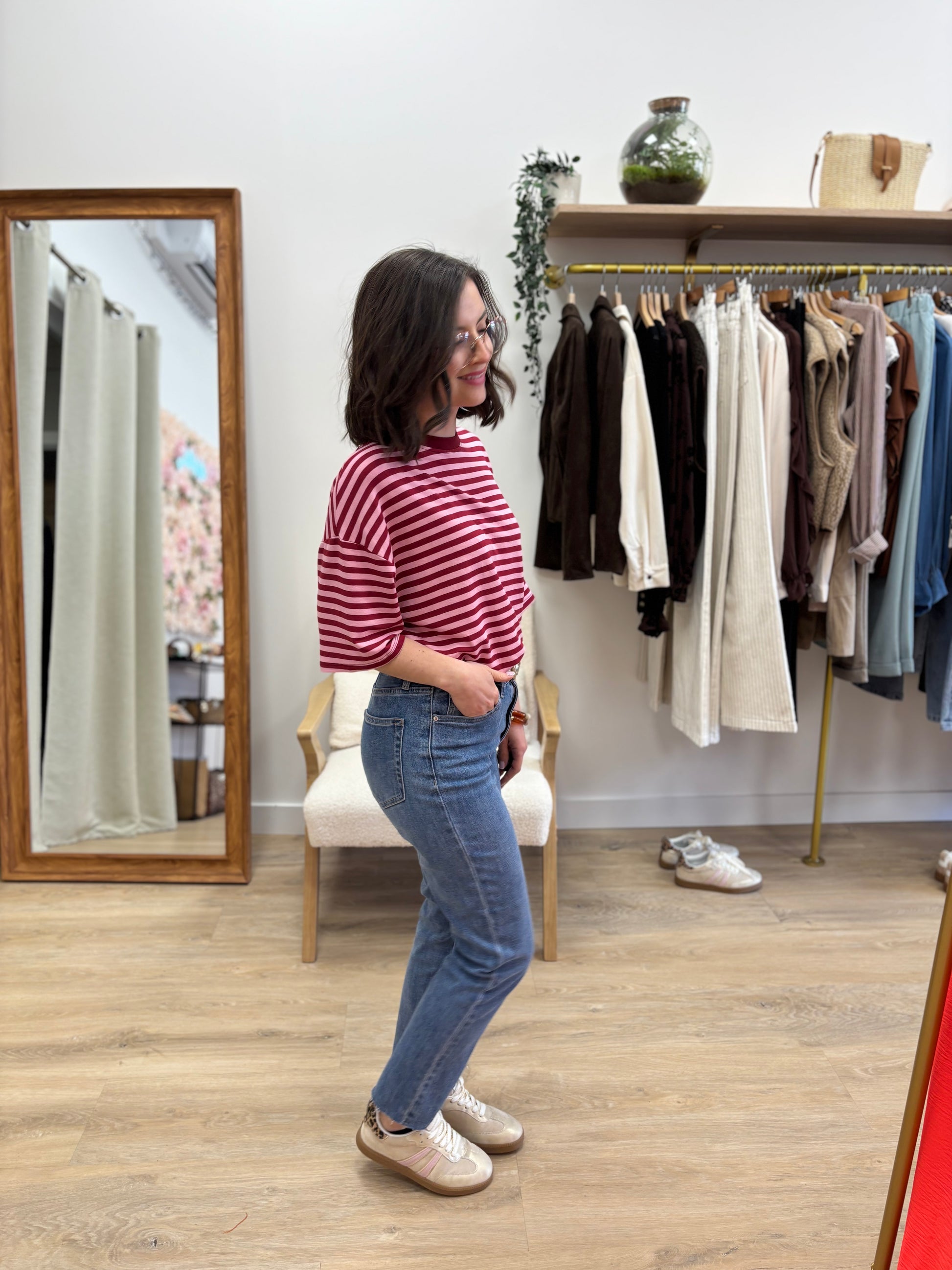 Pantalon Maryline bleu