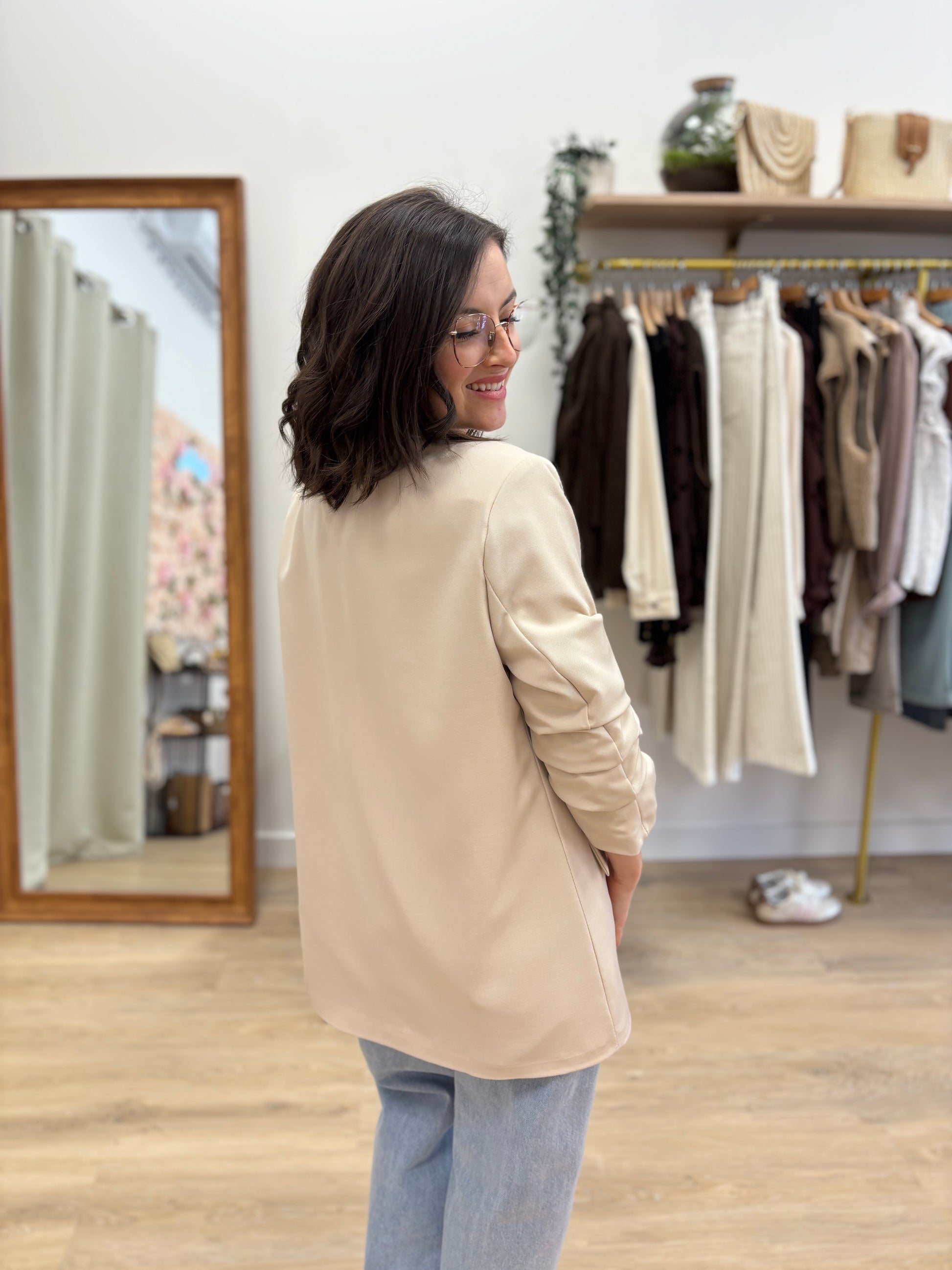 Blazer Jessica écru