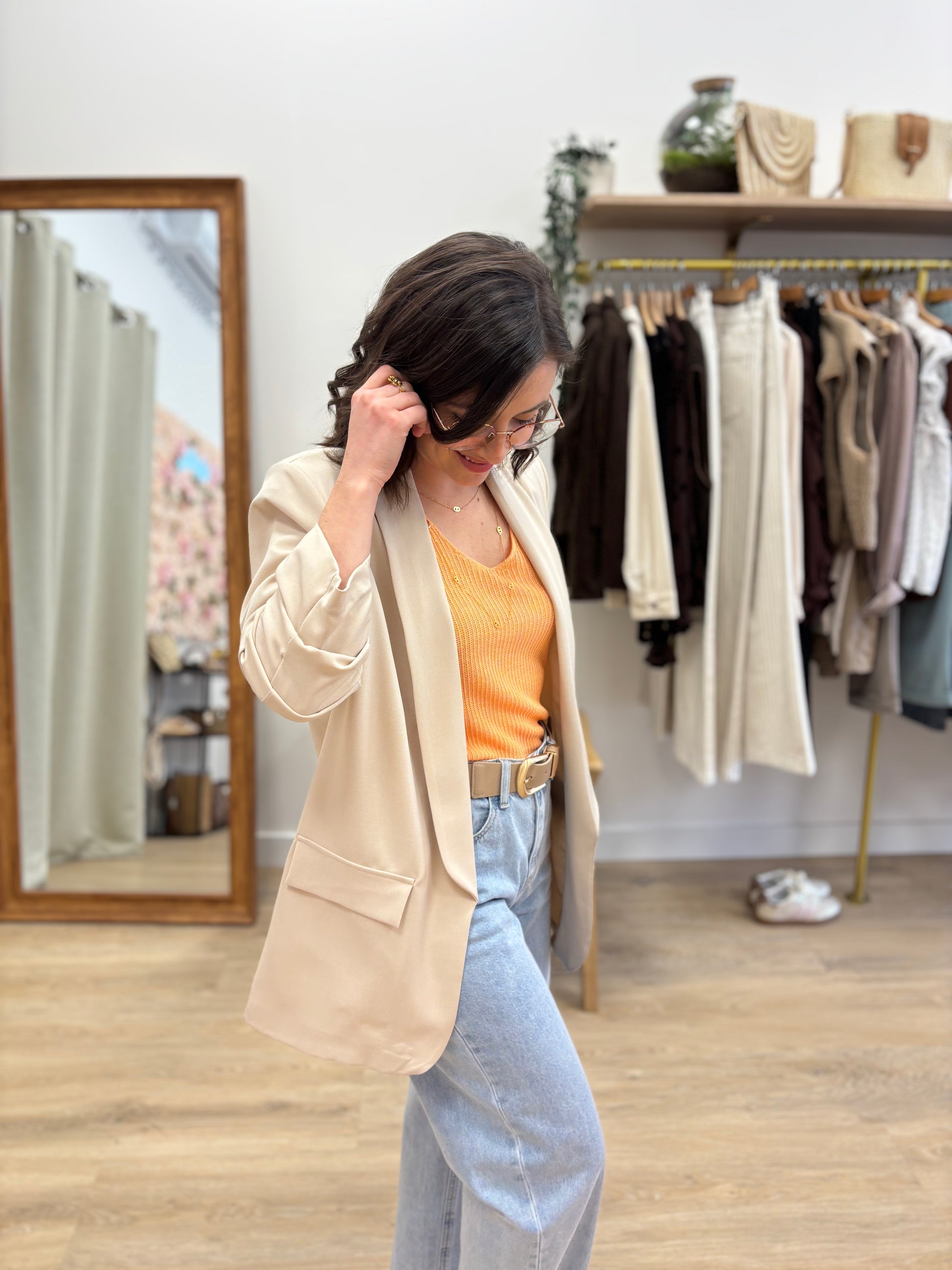 Blazer Jessica écru