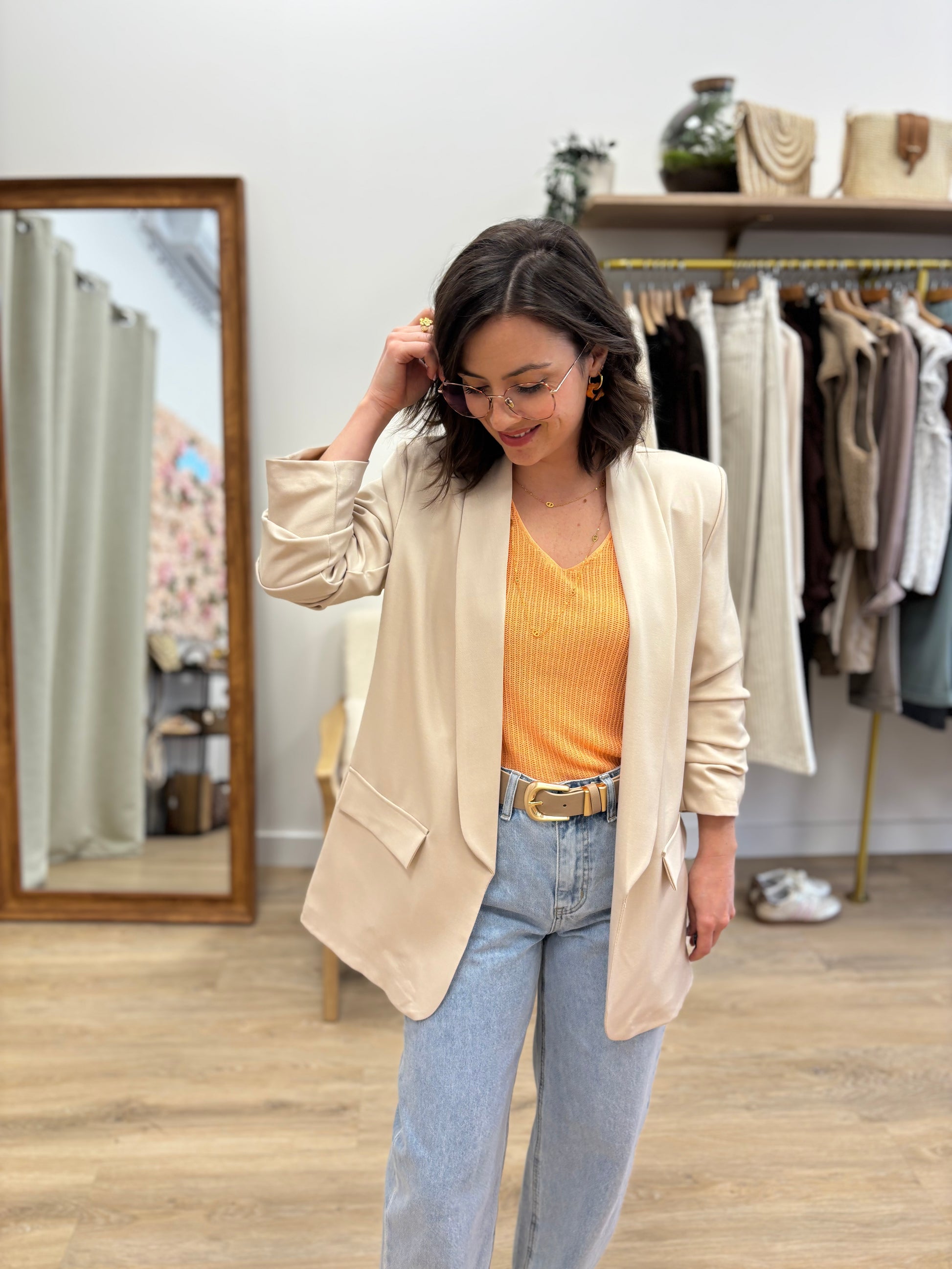 Blazer Jessica écru