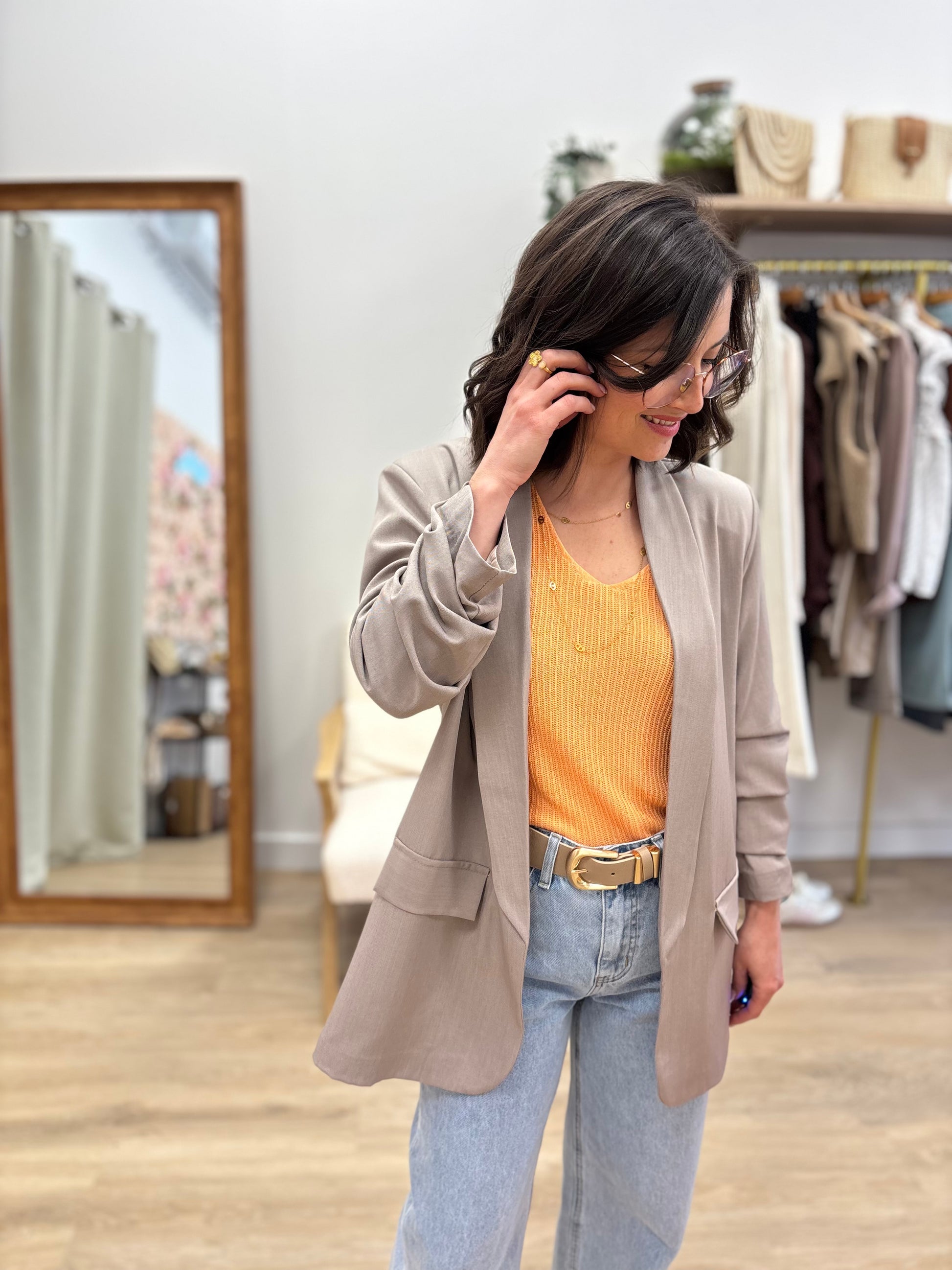Blazer Jessica taupe