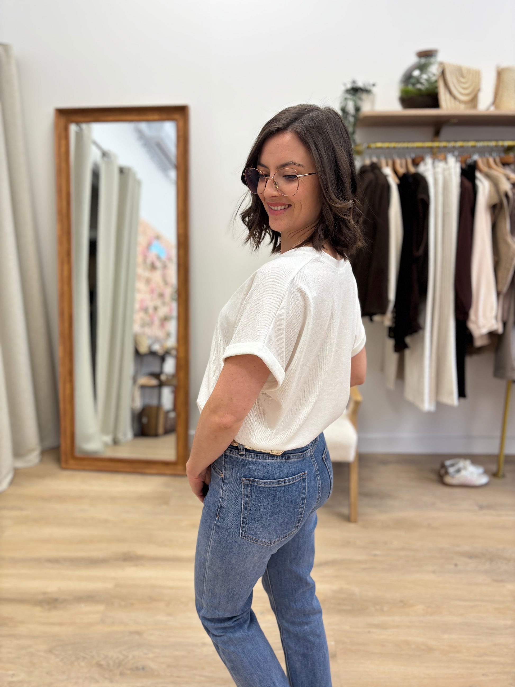 T-shirt Zélie écru